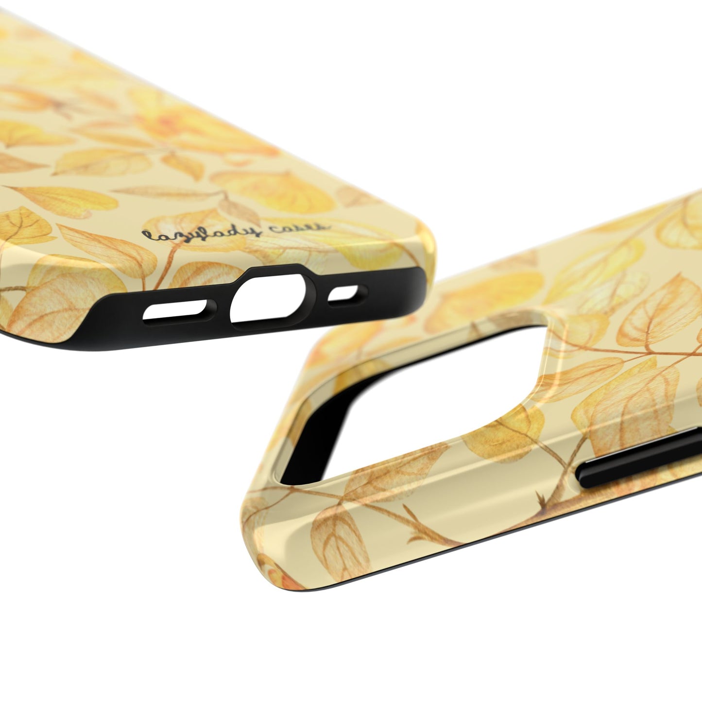 Yellow Dusk Tough Phone Case – Durable Protection with Yellow Roses Design