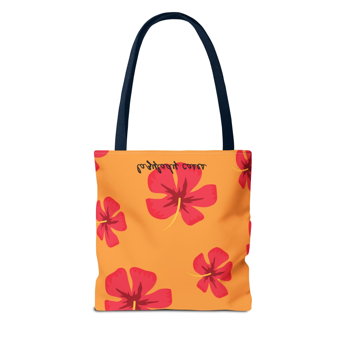 Tote Bag with Vibrant Floral Design - Perfect for Spring and Summer