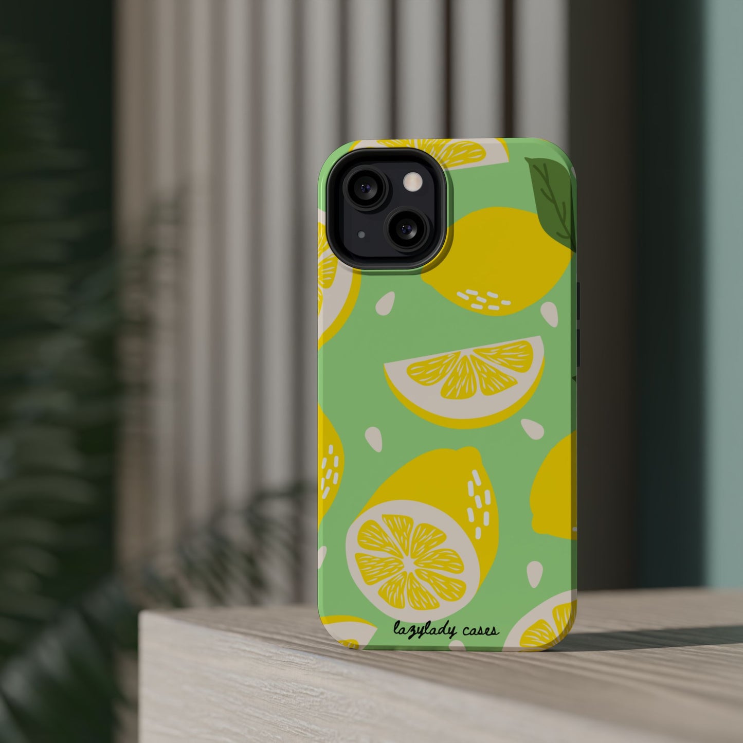 Lemonade Vibe Magnetic Phone Case - Bright Citrus Design for Summer Fun