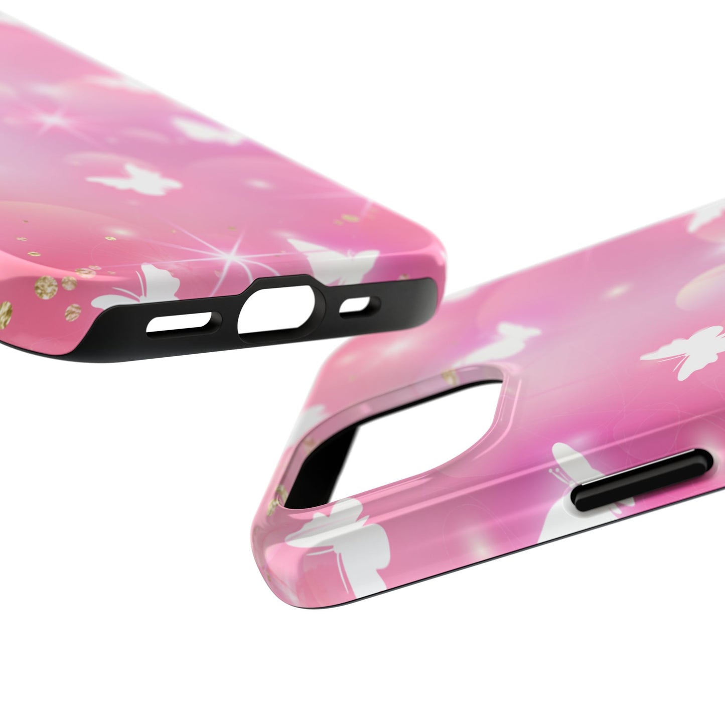 Butterfly Bloom Tough Phone Cases, Stylish Protection, Gifts for Her, Trendy Accessories, Spring Vibe, Phone Cover