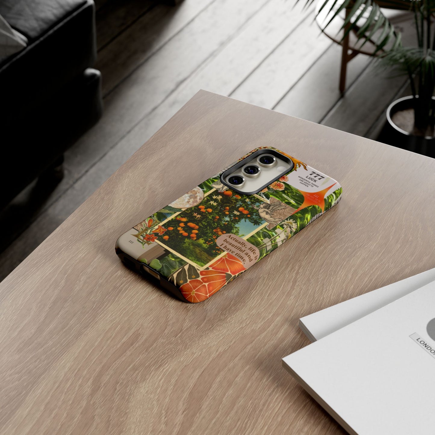 Tough Cases - Vibrant iPhone Case for Nature Lovers, Floral Phone Cover, Eco-Friendly, Inspirational Gift, Unique Phone Accessory