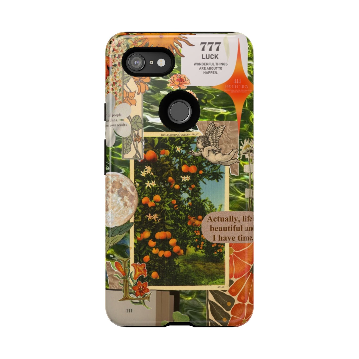 Tough Cases - Vibrant iPhone Case for Nature Lovers, Floral Phone Cover, Eco-Friendly, Inspirational Gift, Unique Phone Accessory