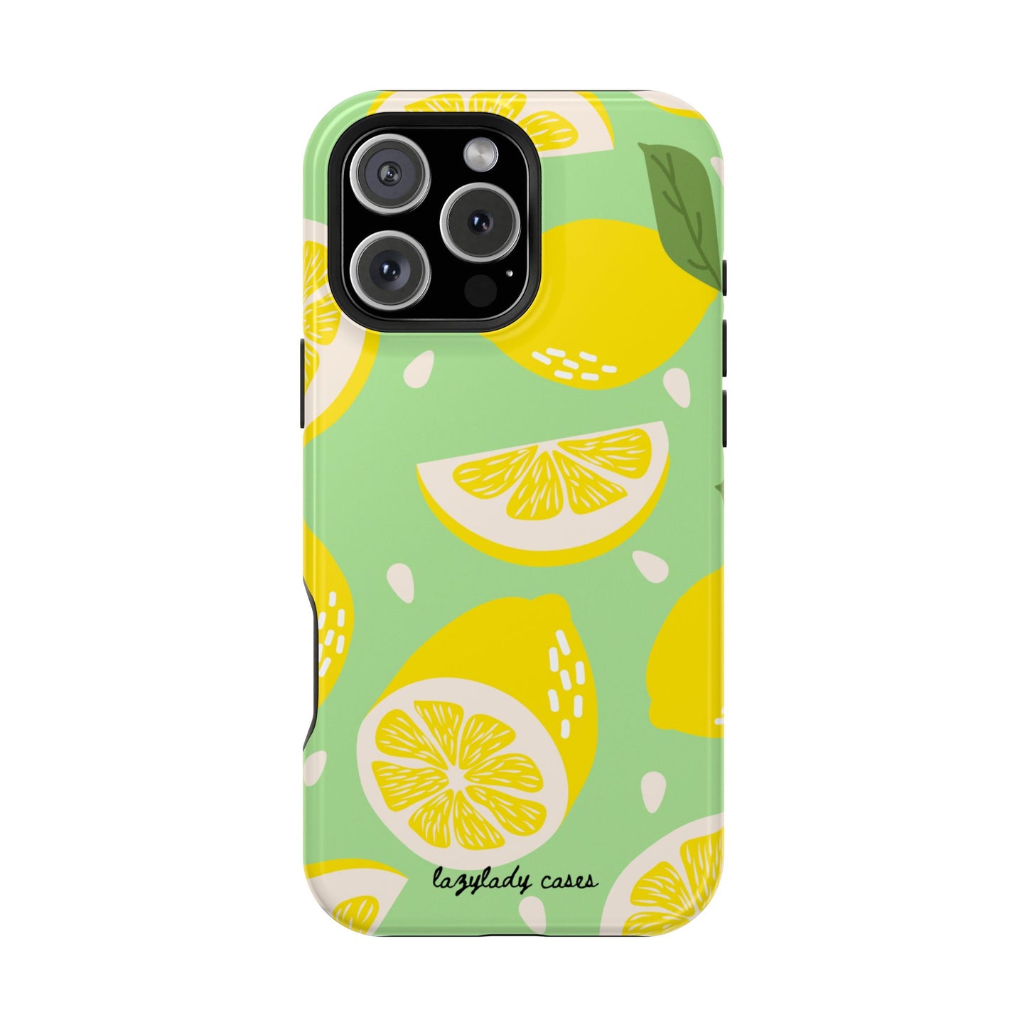 Lemonade Vibe Magnetic Phone Case - Bright Citrus Design for Summer Fun