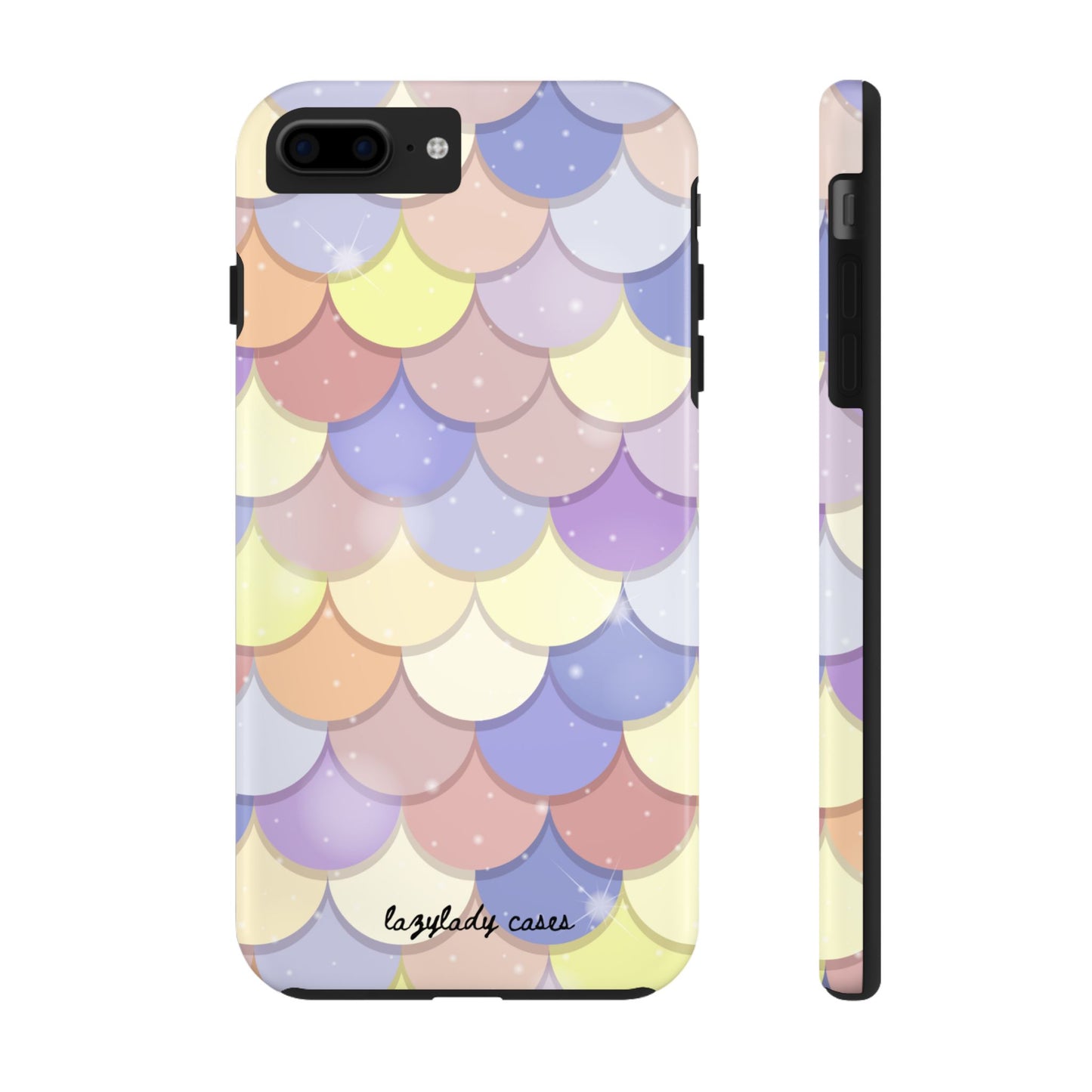 Mermaid Scale Tough Phone Case - Durable Protection with Colorful Design