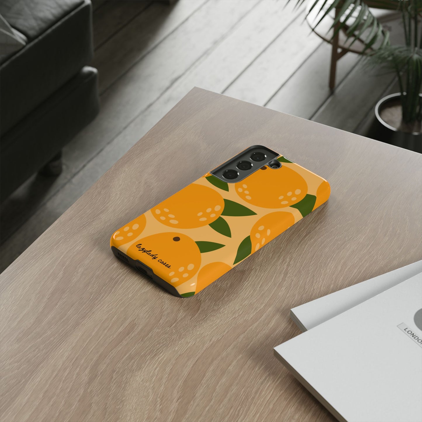 Citrus Orange Phone Case - Tough Cases for Trendy Protection
