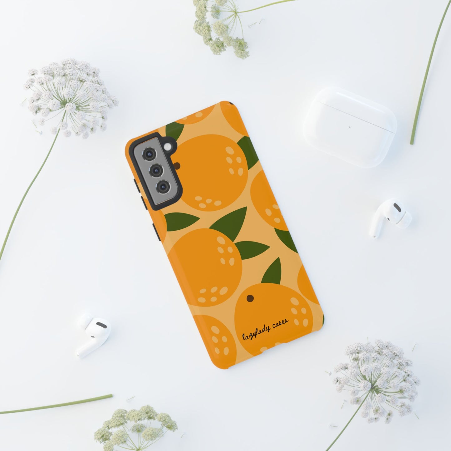 Citrus Orange Phone Case - Tough Cases for Trendy Protection