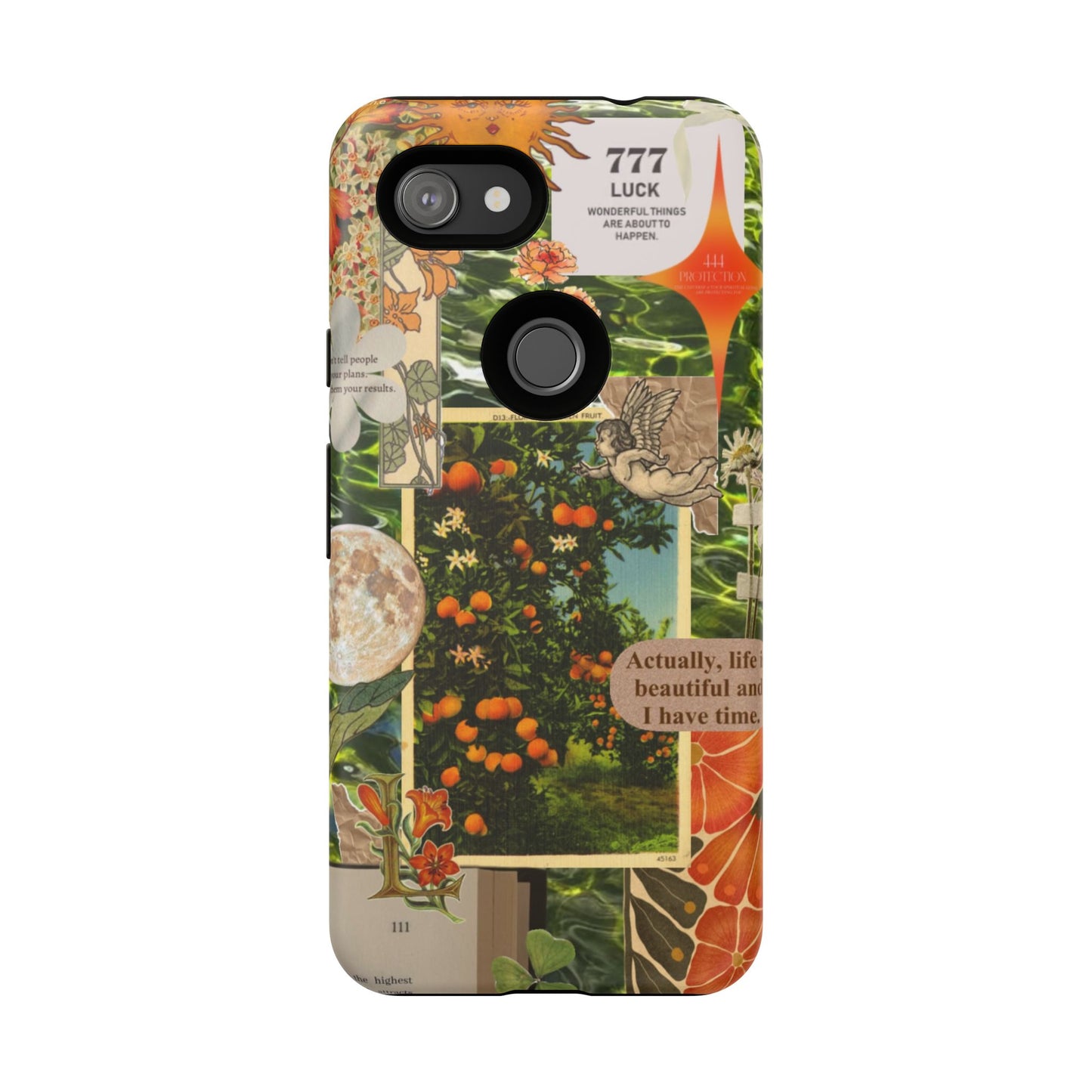 Tough Cases - Vibrant iPhone Case for Nature Lovers, Floral Phone Cover, Eco-Friendly, Inspirational Gift, Unique Phone Accessory