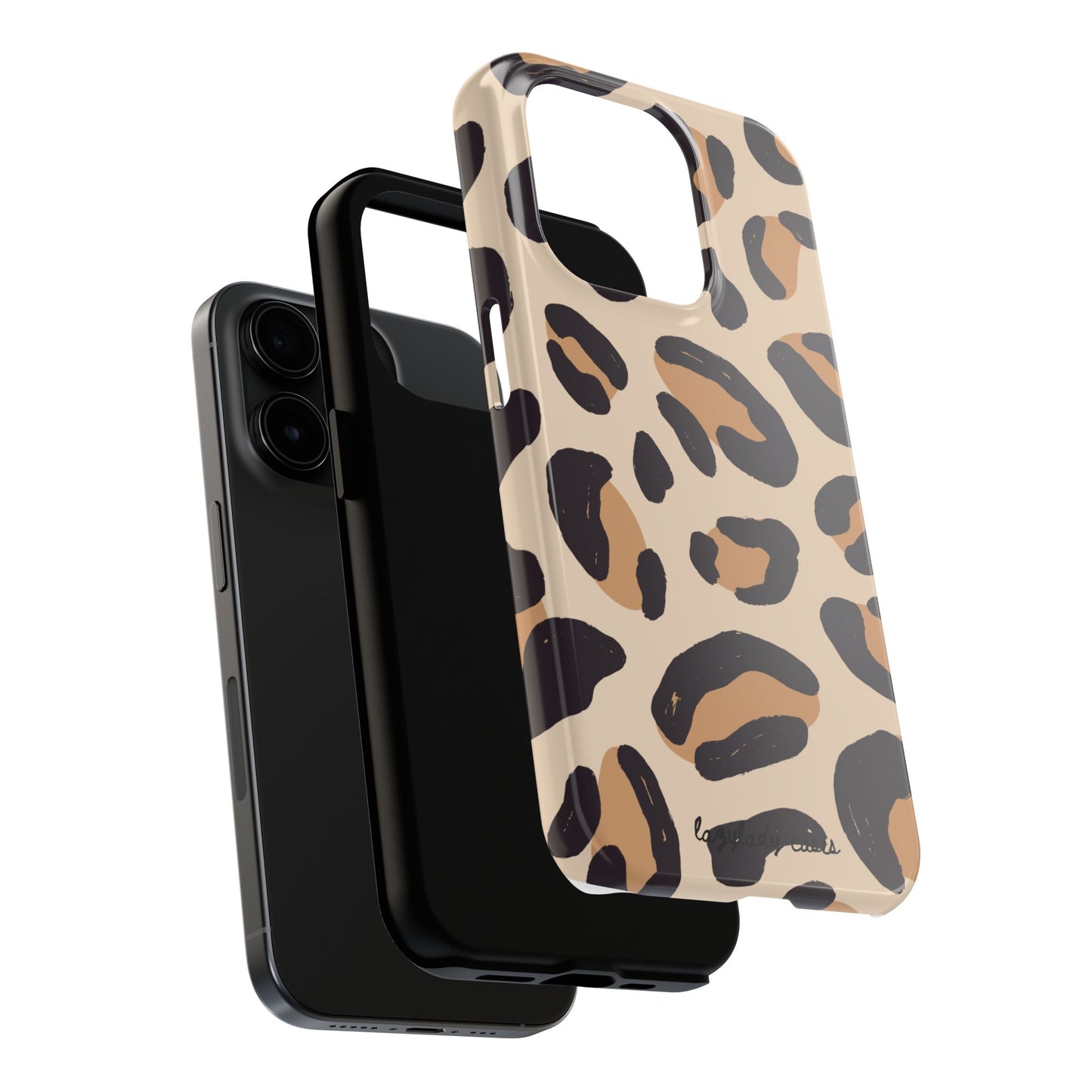 Chic Leopard Print Phone Case - Tough & Stylish Protection