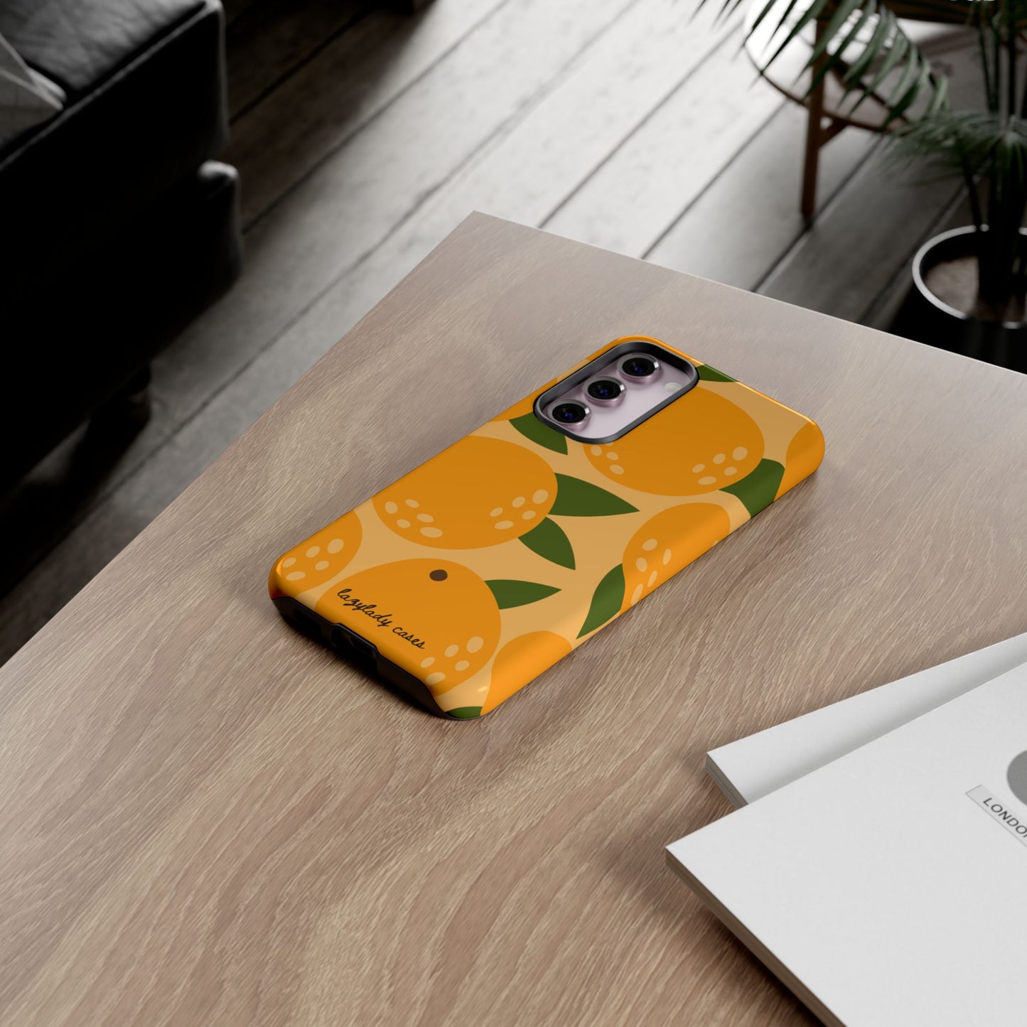 Citrus Orange Phone Case - Tough Cases for Trendy Protection