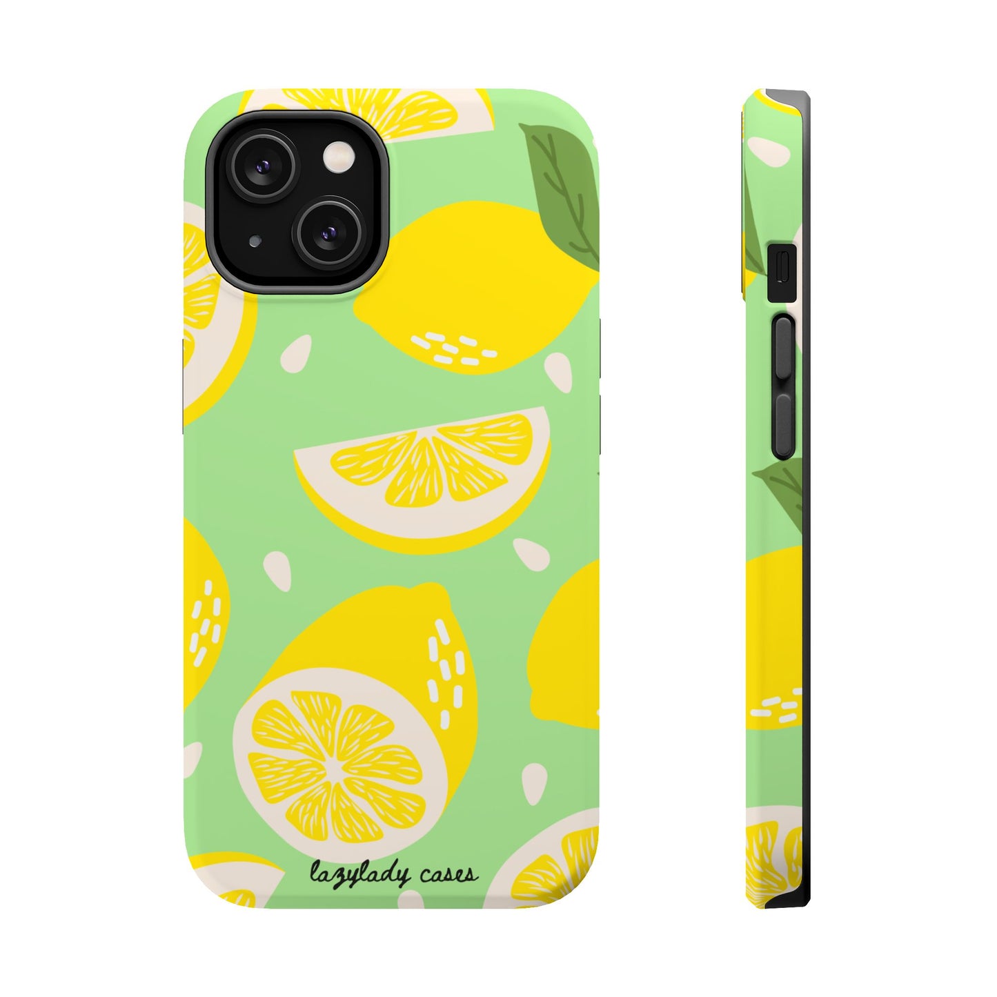 Lemonade Vibe Magnetic Phone Case - Bright Citrus Design for Summer Fun