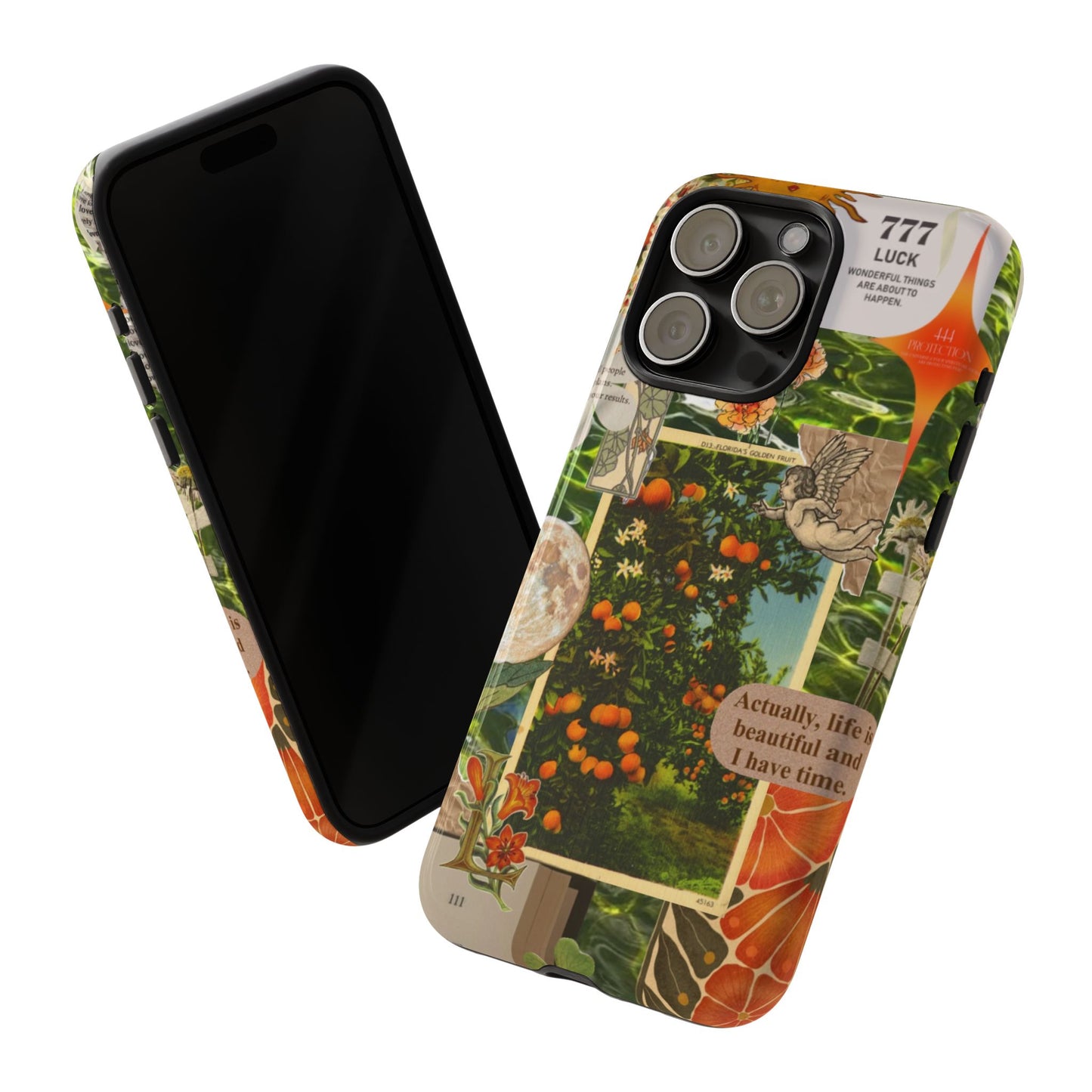 Tough Cases - Vibrant iPhone Case for Nature Lovers, Floral Phone Cover, Eco-Friendly, Inspirational Gift, Unique Phone Accessory