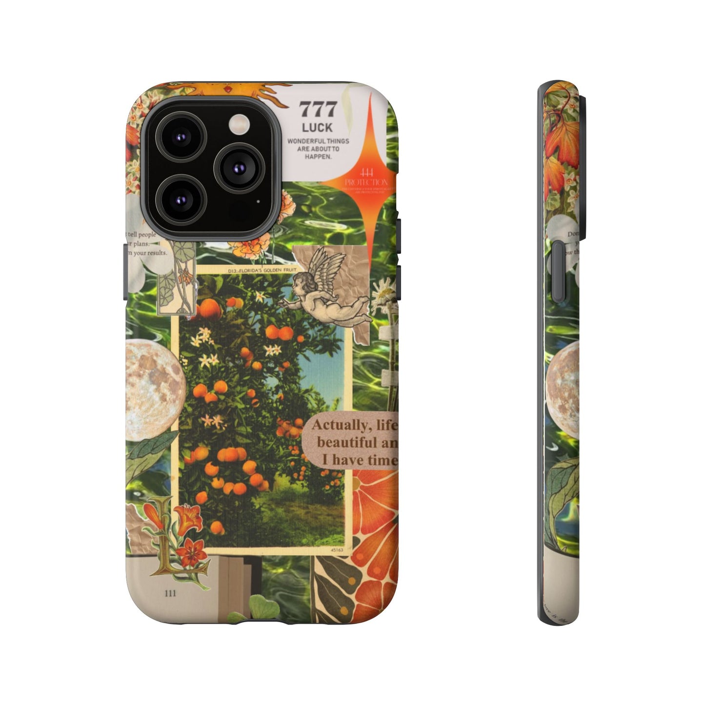 Tough Cases - Vibrant iPhone Case for Nature Lovers, Floral Phone Cover, Eco-Friendly, Inspirational Gift, Unique Phone Accessory