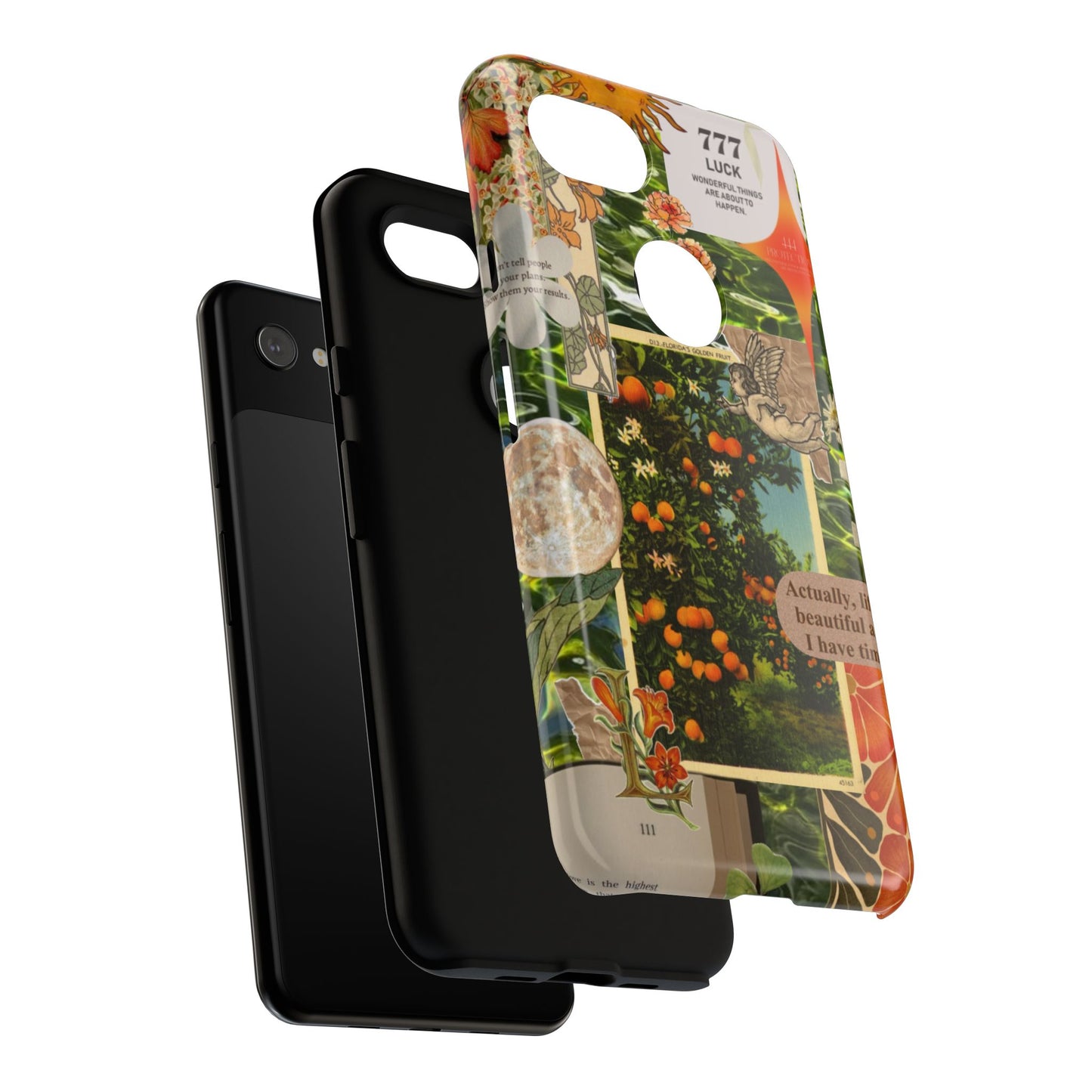 Tough Cases - Vibrant iPhone Case for Nature Lovers, Floral Phone Cover, Eco-Friendly, Inspirational Gift, Unique Phone Accessory