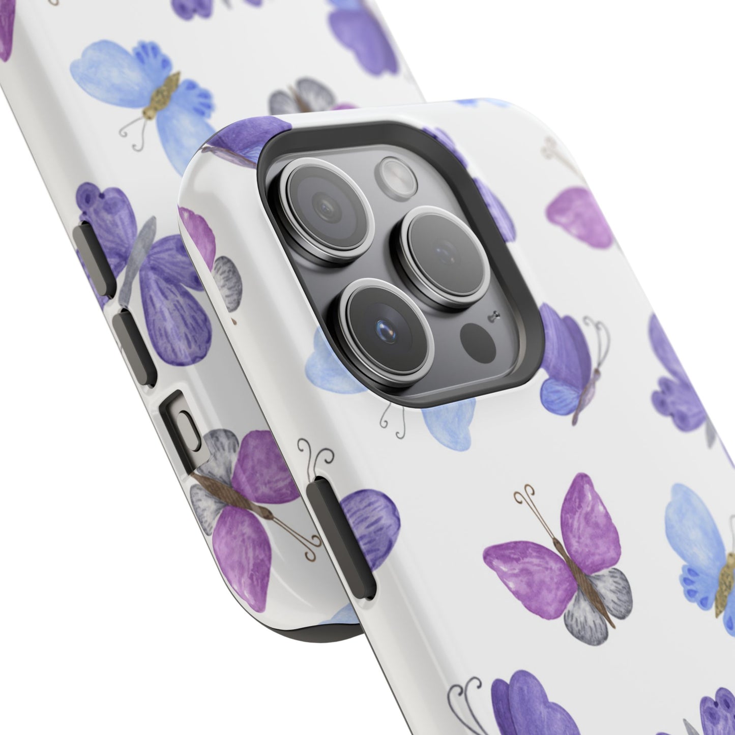 Butterfly Impact-Resistant Phone Case - Stylish & Durable Protection