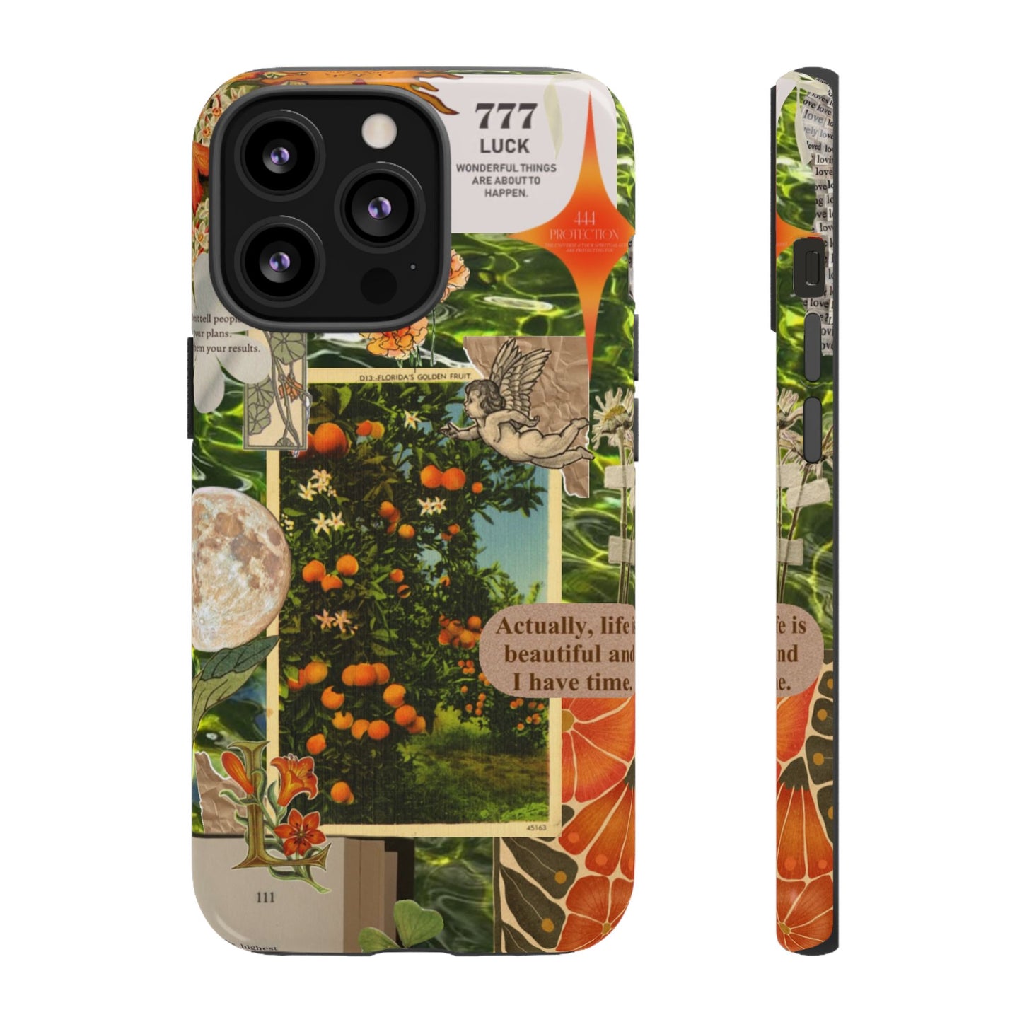 Tough Cases - Vibrant iPhone Case for Nature Lovers, Floral Phone Cover, Eco-Friendly, Inspirational Gift, Unique Phone Accessory
