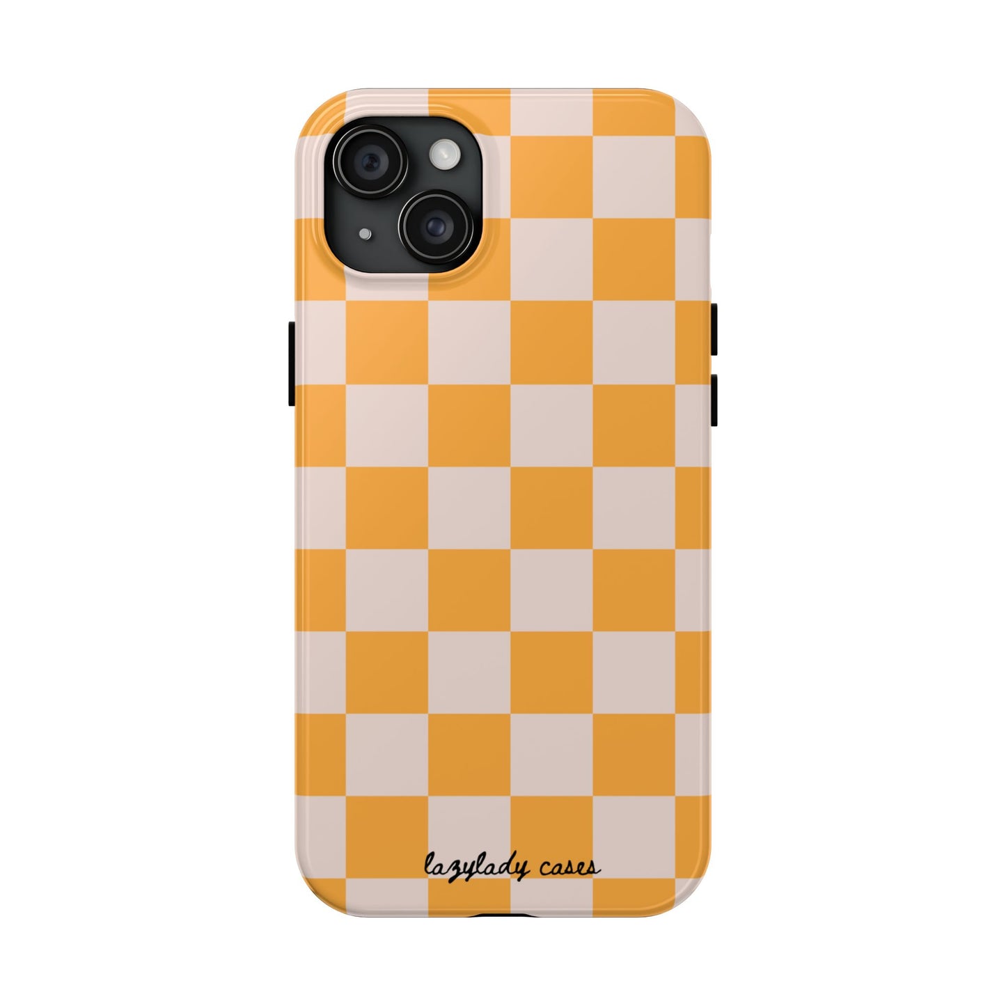 Bright Checkerboard Tough Phone Case - Stylish & Durable Protection
