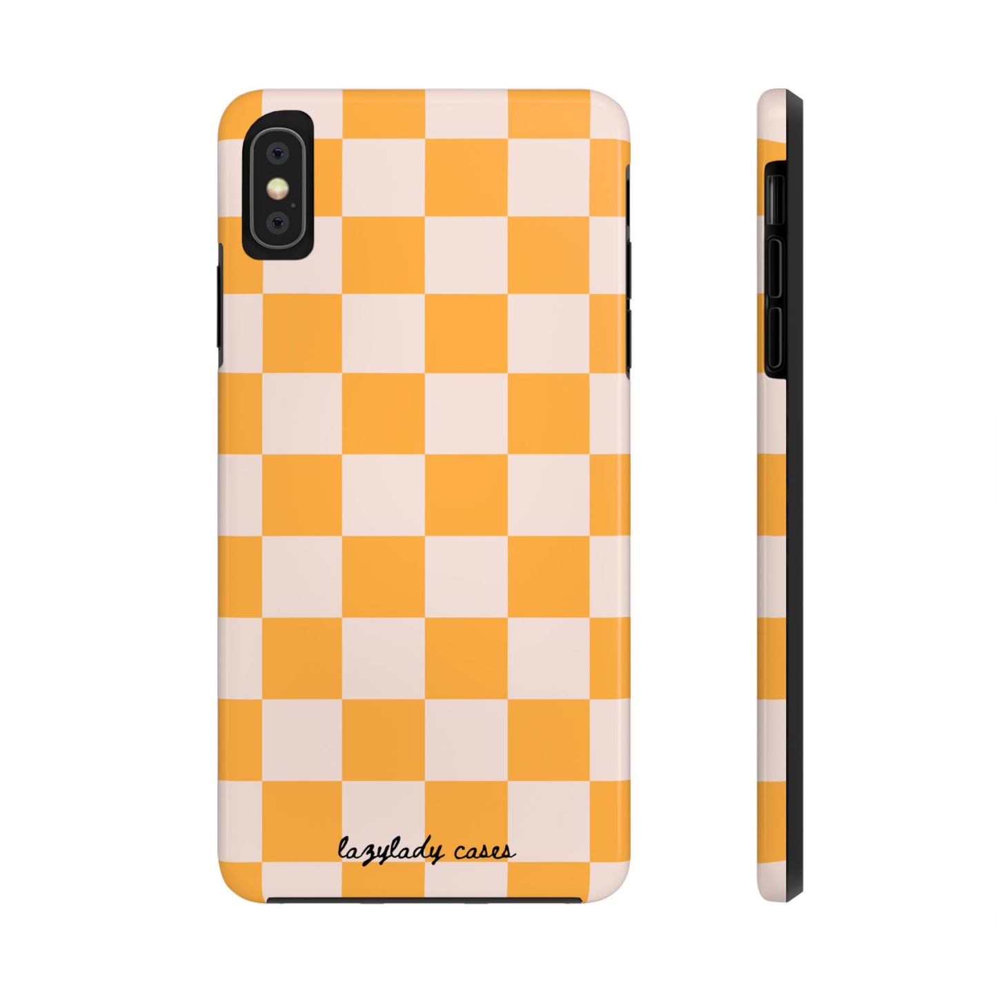 Bright Checkerboard Tough Phone Case - Stylish & Durable Protection