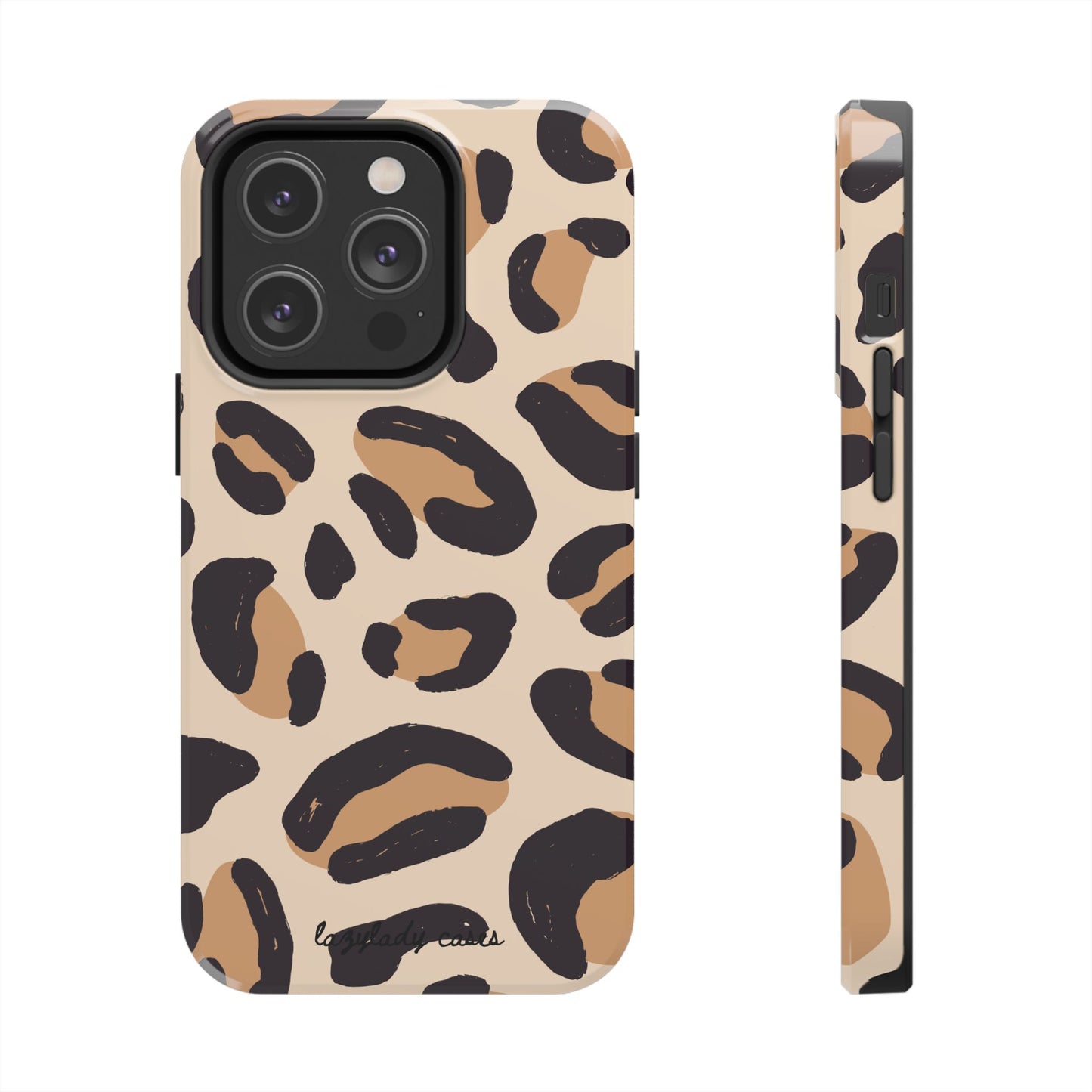 Chic Leopard Print Phone Case - Tough & Stylish Protection