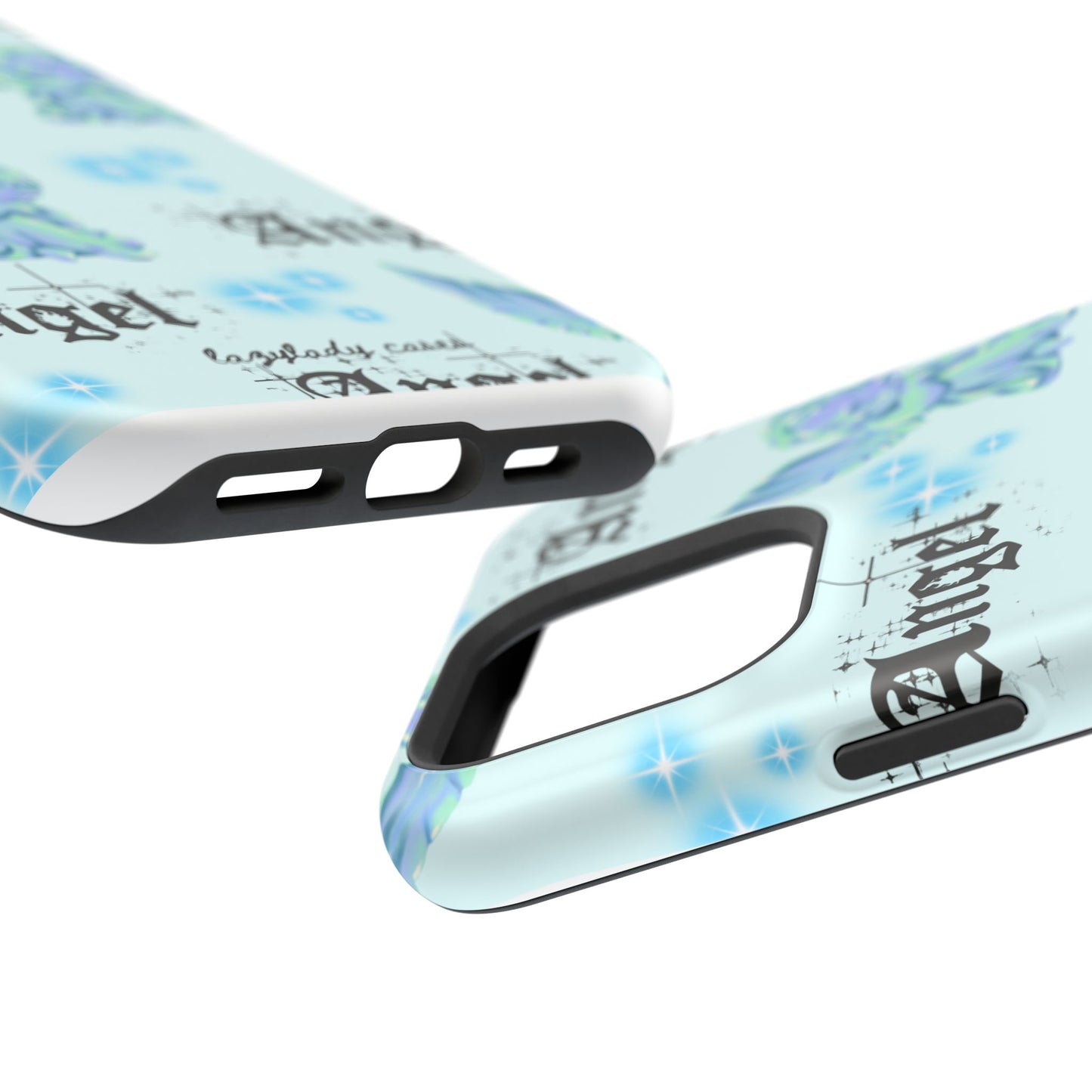 Angel Graphic Magnetic Tough Case for iPhone – Protect Your Device in Style