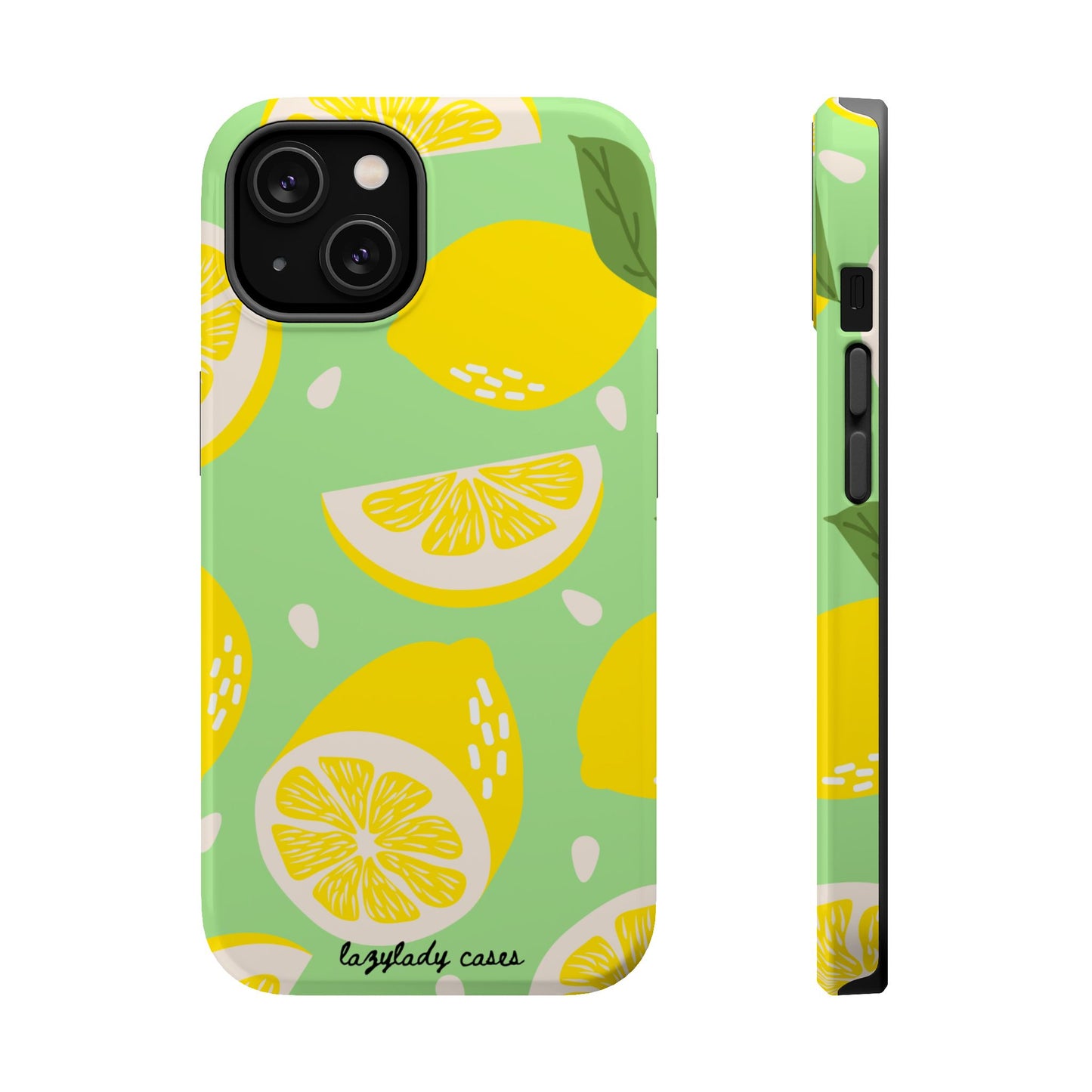Lemonade Vibe Magnetic Phone Case - Bright Citrus Design for Summer Fun
