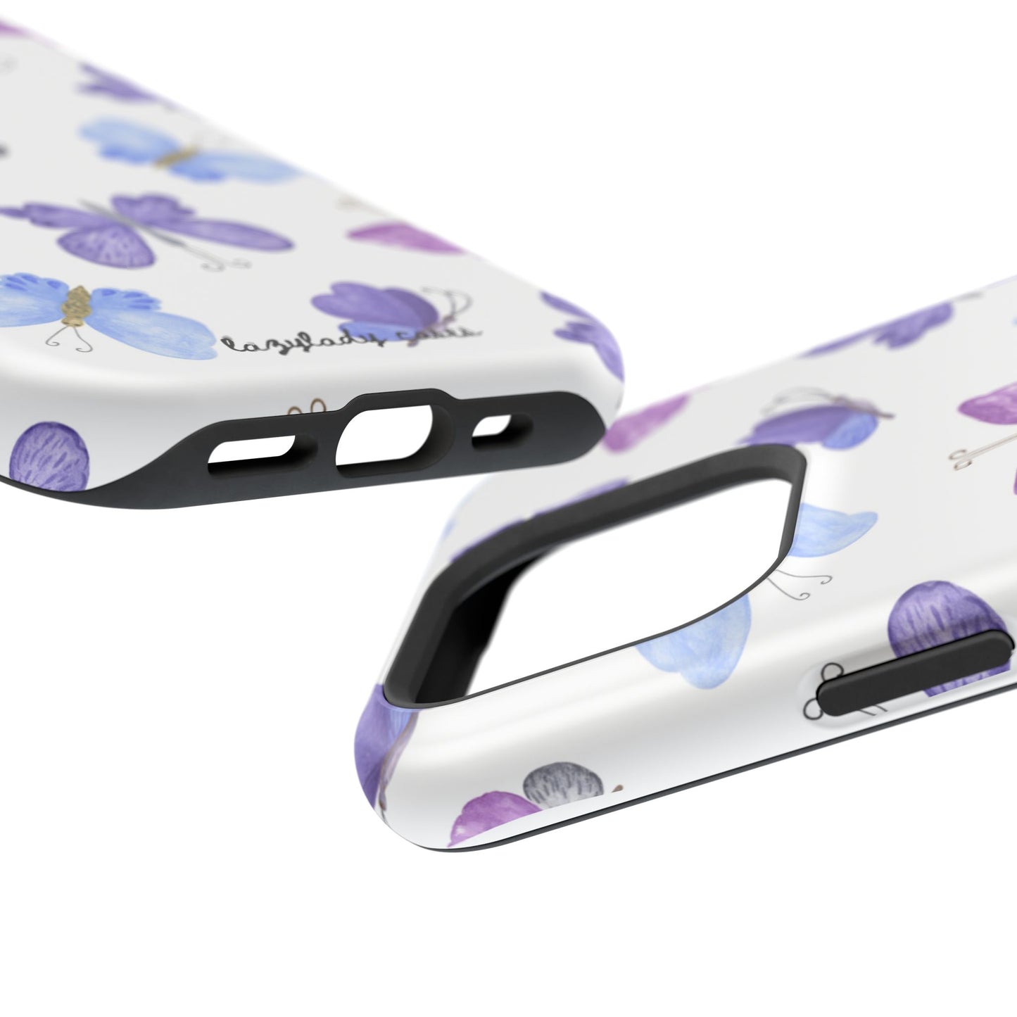 Butterfly Impact-Resistant Phone Case - Stylish & Durable Protection