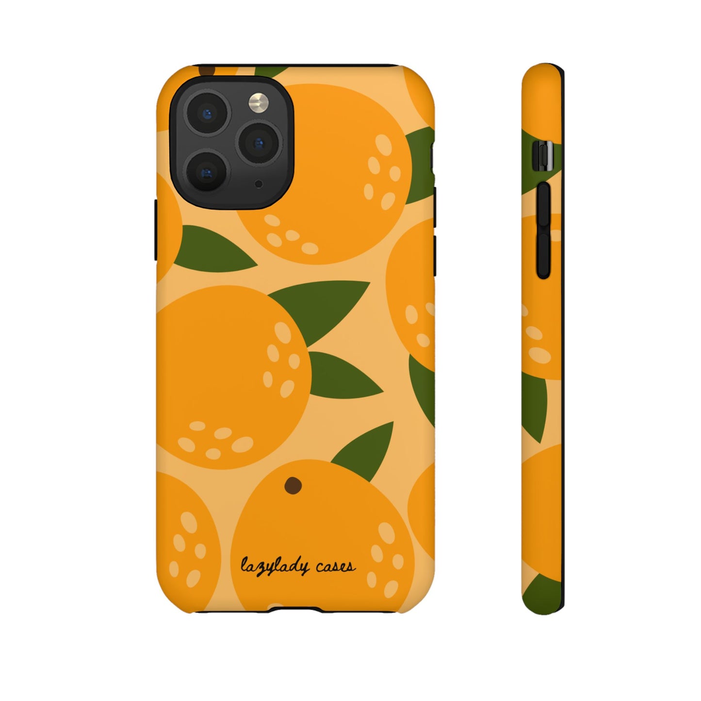 Citrus Orange Phone Case - Tough, Stylish Protection for Fruit Lovers
