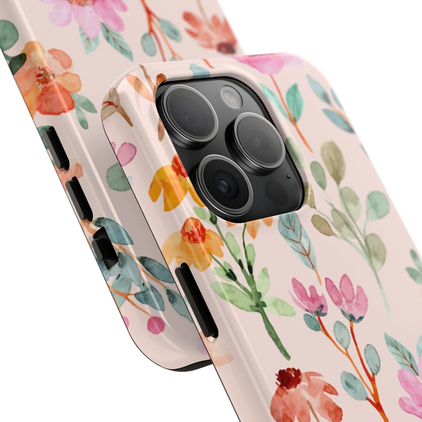 Wild Flower Tough Phone Case - Stylish Protection for Your Device