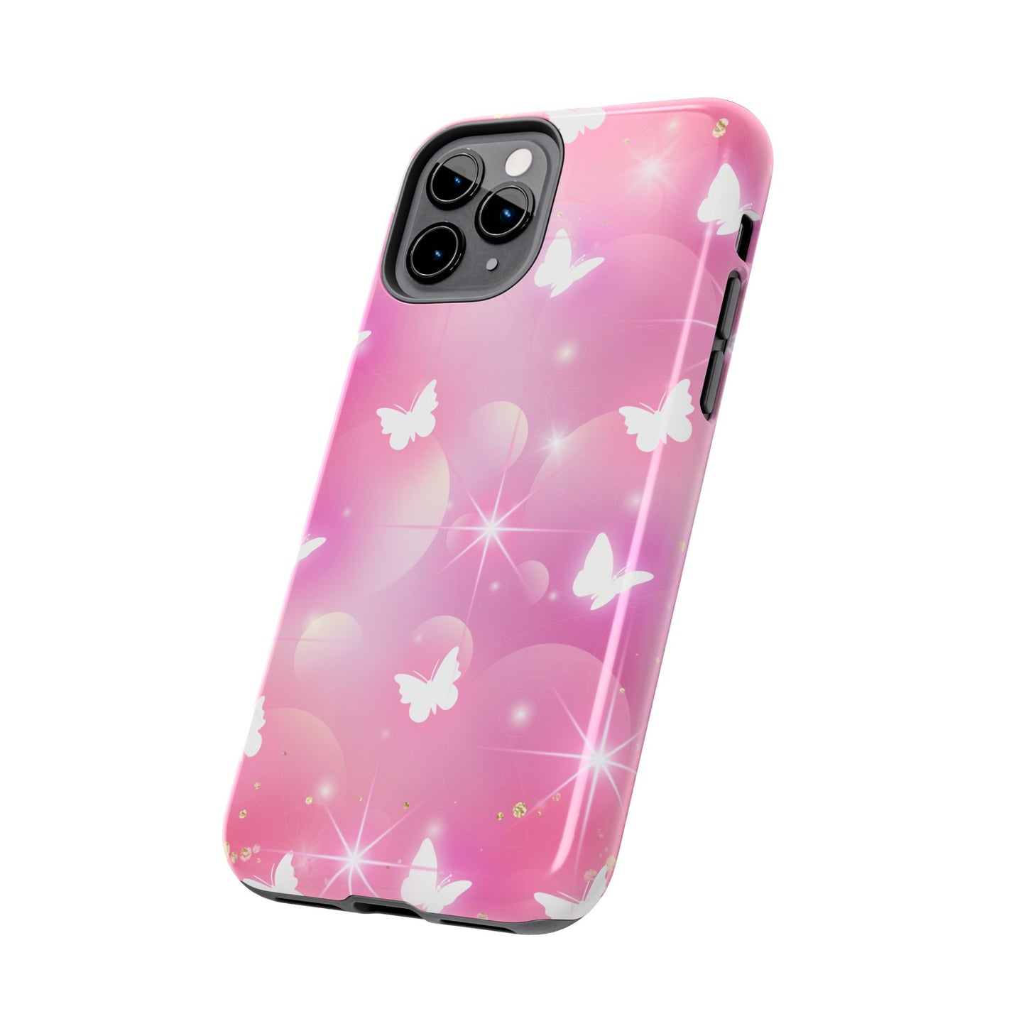 Butterfly Bloom Tough Phone Cases, Stylish Protection, Gifts for Her, Trendy Accessories, Spring Vibe, Phone Cover