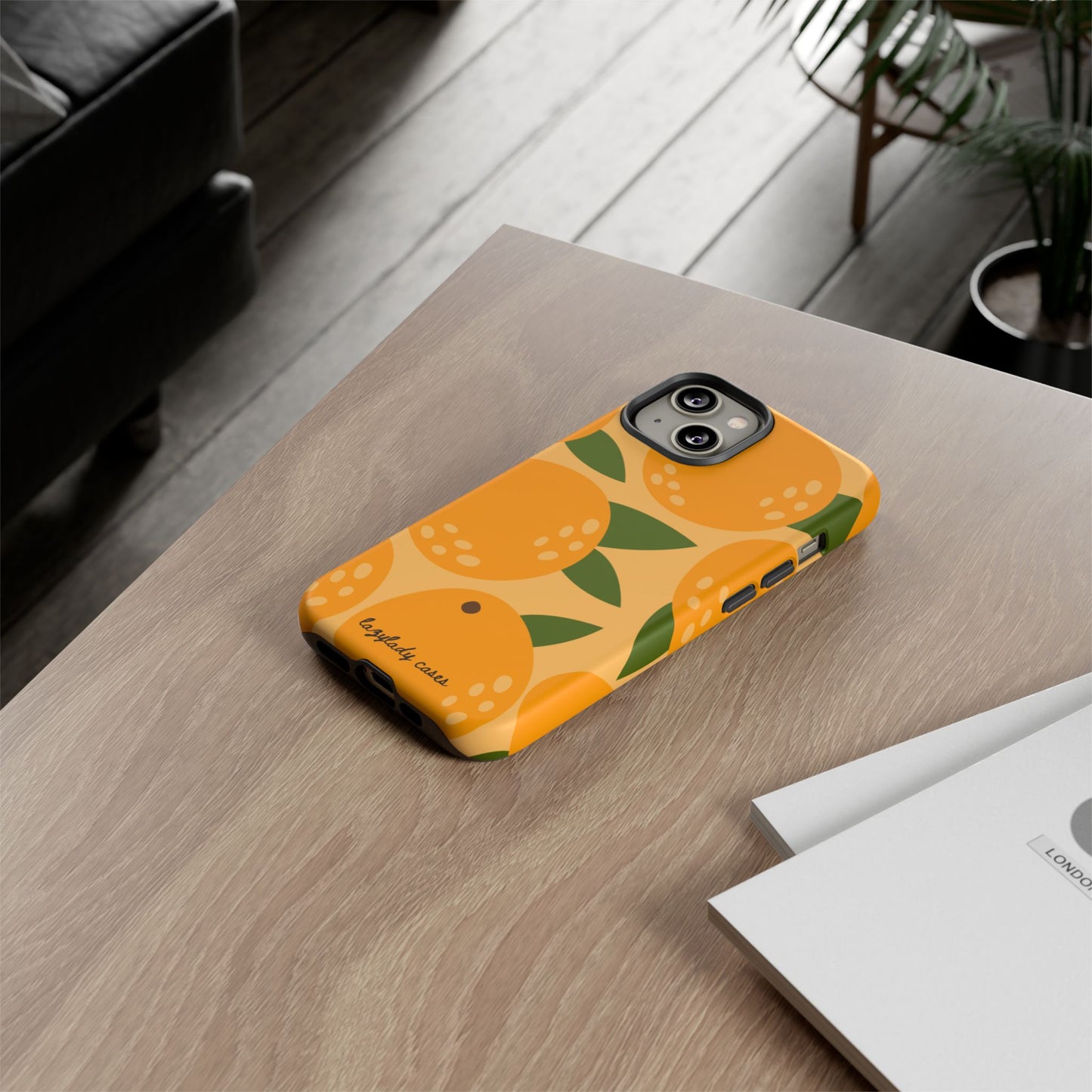 Citrus Orange Phone Case - Tough, Stylish Protection for Fruit Lovers