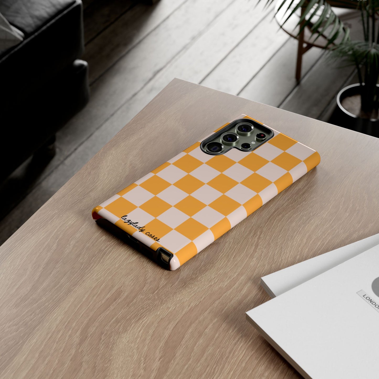 Stylish Checkerboard Phone Case - Tough Cases