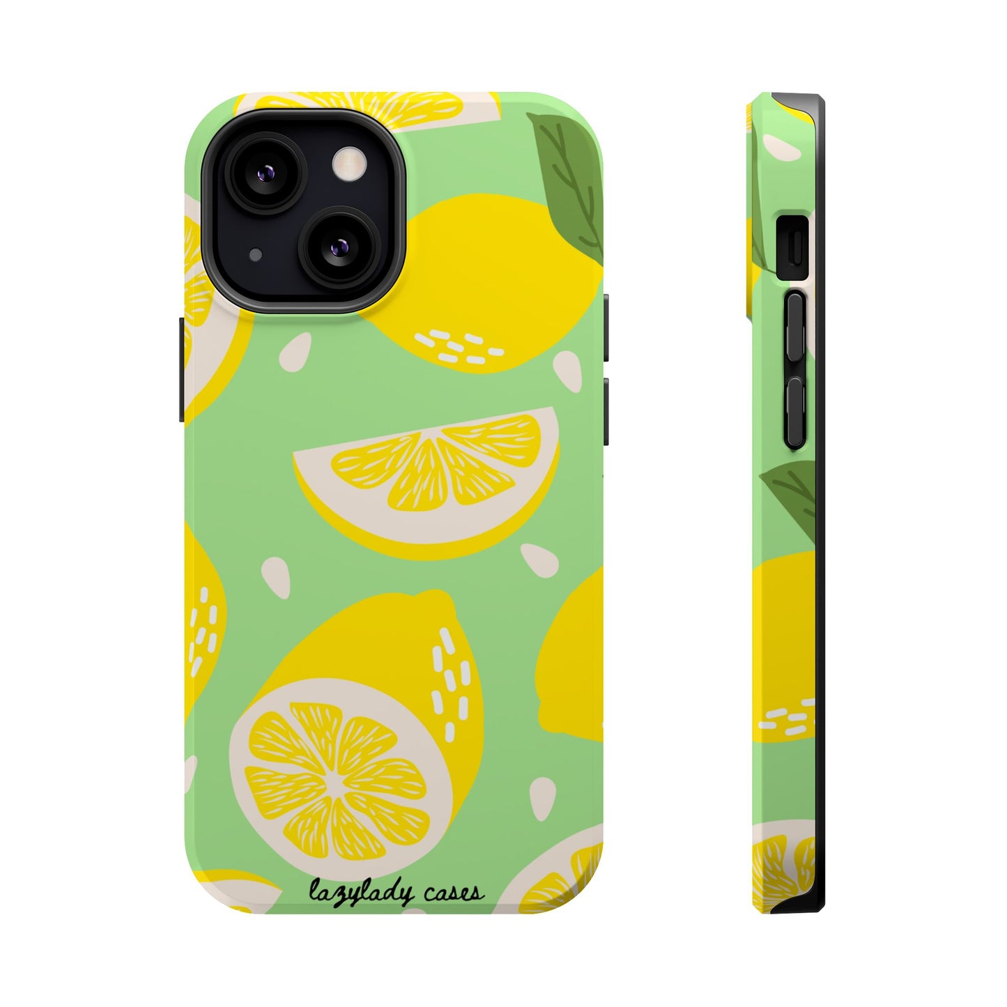Lemonade Vibe Magnetic Phone Case - Bright Citrus Design for Summer Fun