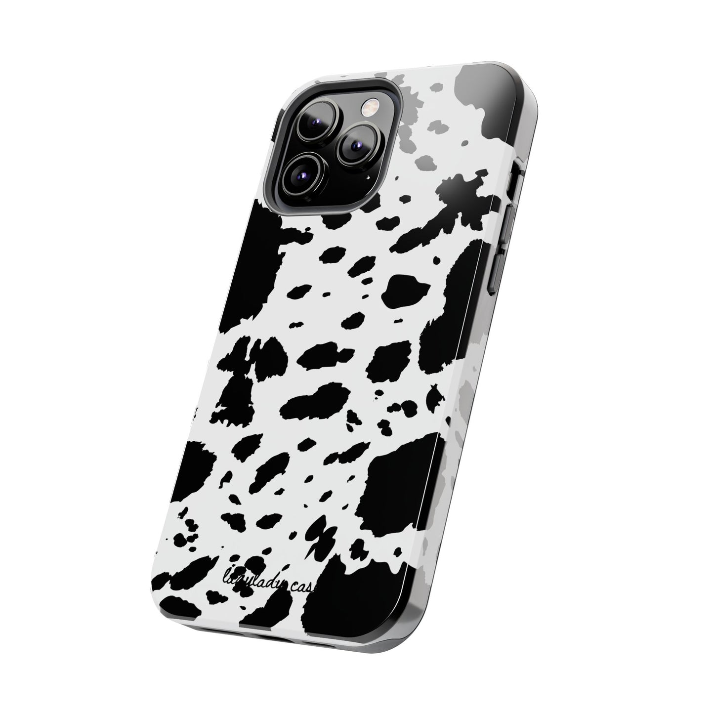Stylish Cow Print Tough Phone Case | Durable & Trendy Accessory