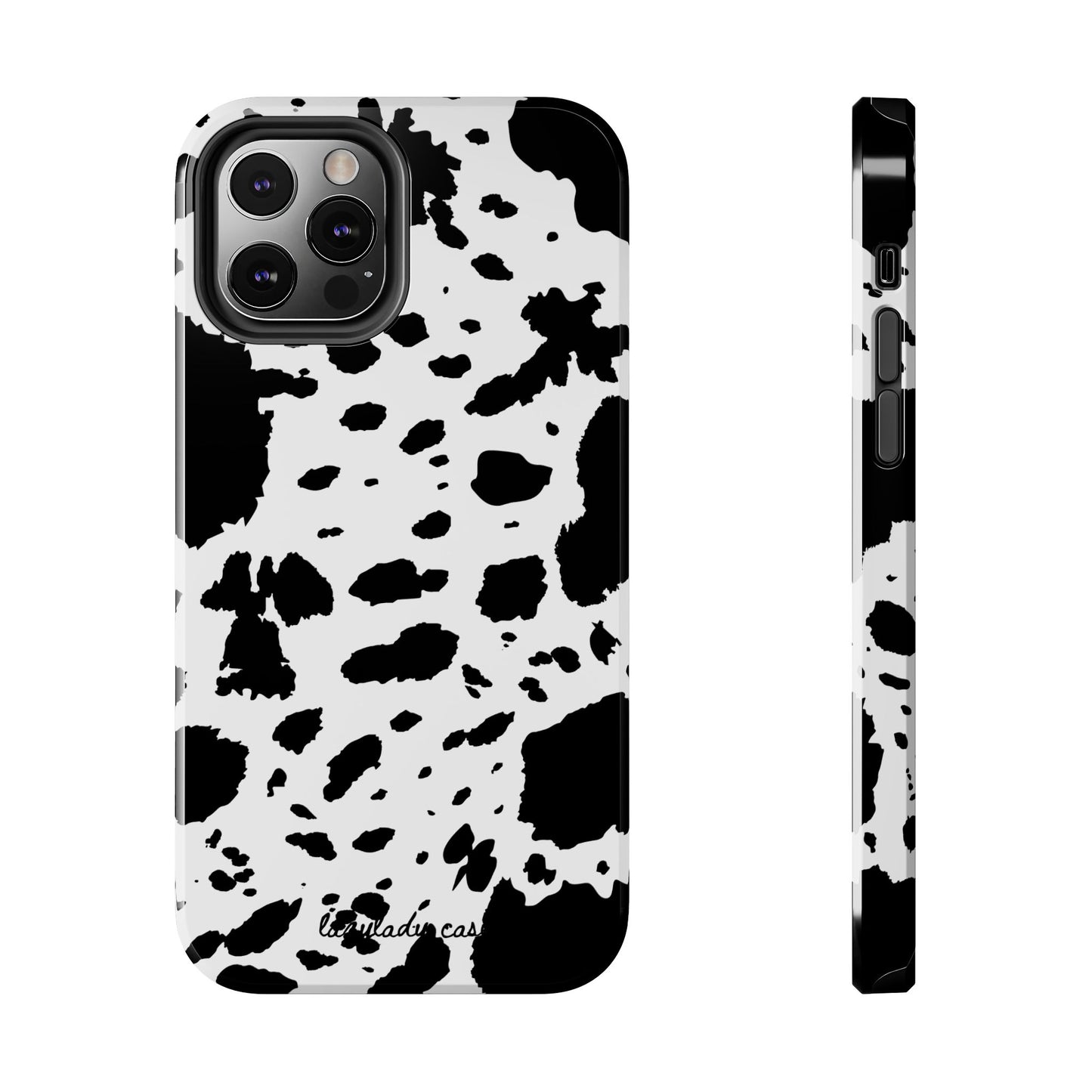 Stylish Cow Print Tough Phone Case | Durable & Trendy Accessory