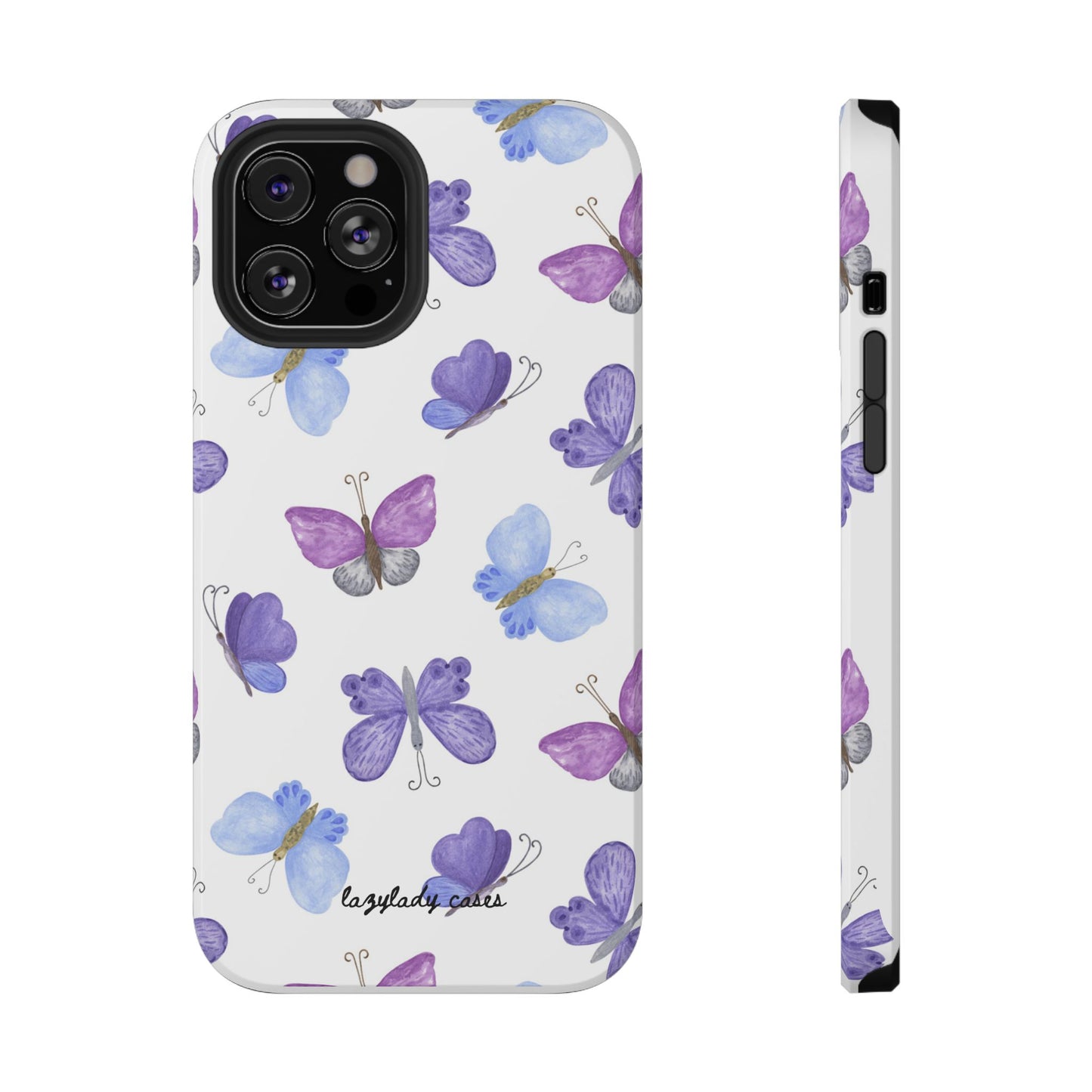 Butterfly Impact-Resistant Phone Case - Stylish & Durable Protection