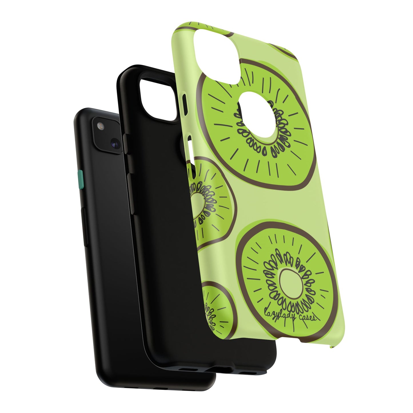 Kiwi Pattern Tough Phone Case - Fun and Stylish Phone Cover