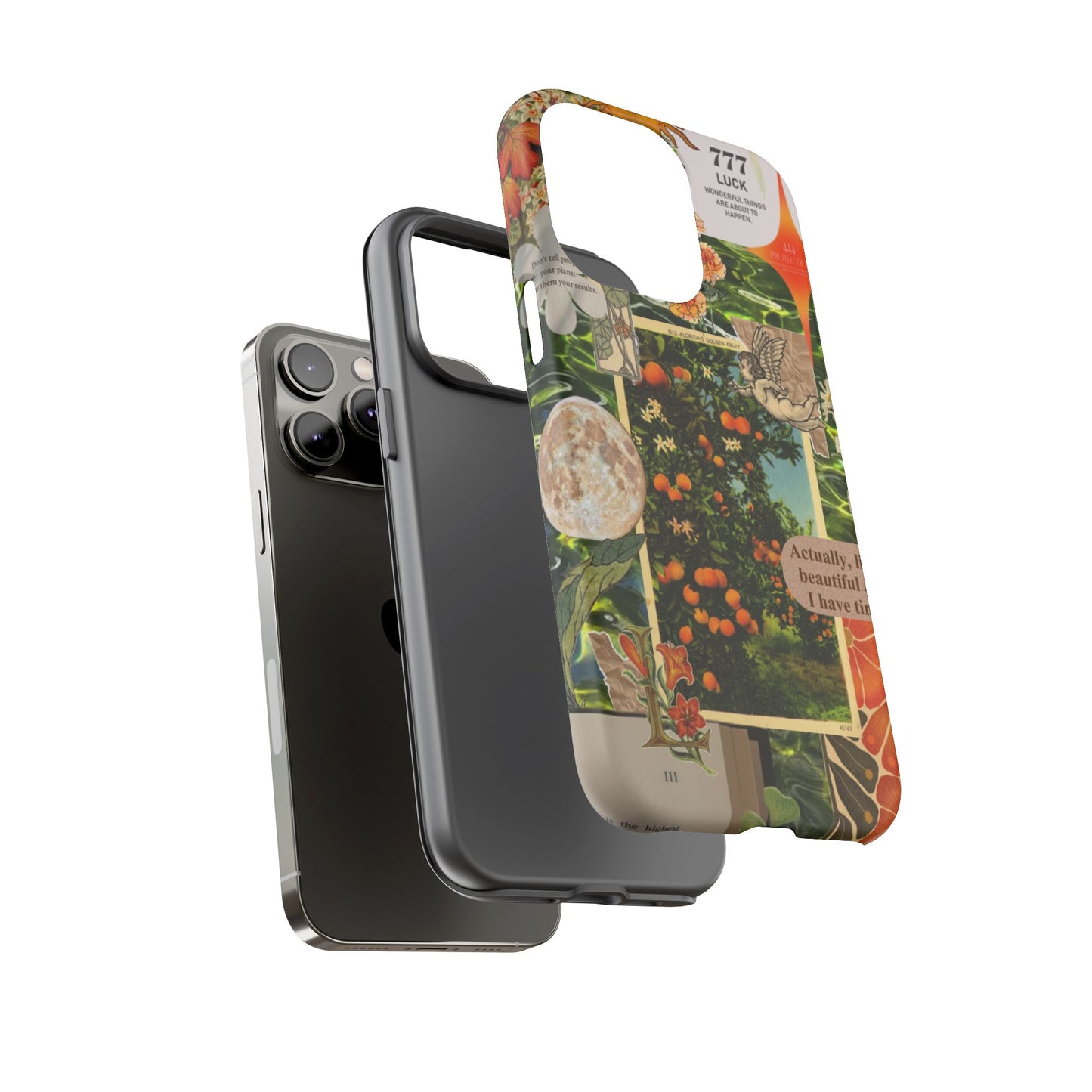 Tough Cases - Vibrant iPhone Case for Nature Lovers, Floral Phone Cover, Eco-Friendly, Inspirational Gift, Unique Phone Accessory
