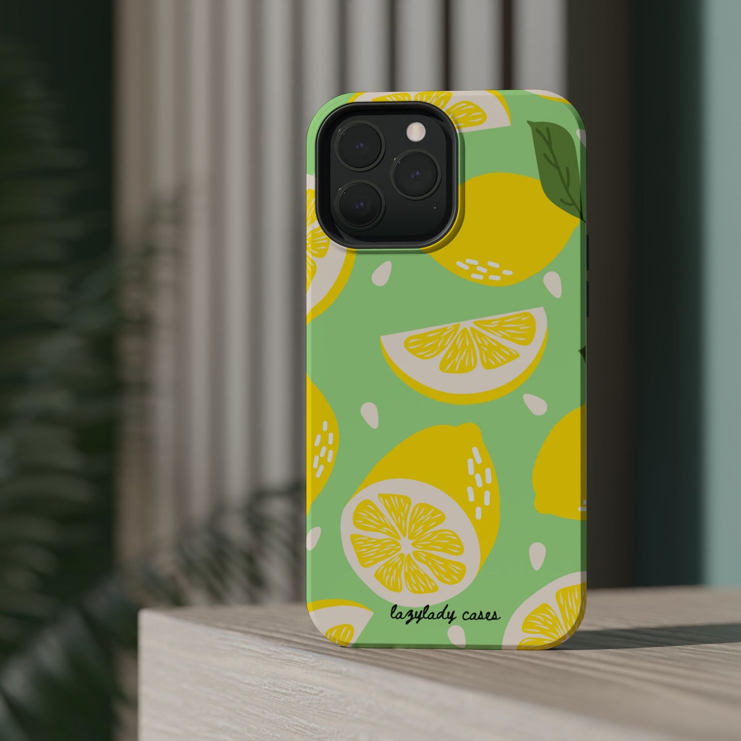 Lemonade Vibe Magnetic Phone Case - Bright Citrus Design for Summer Fun