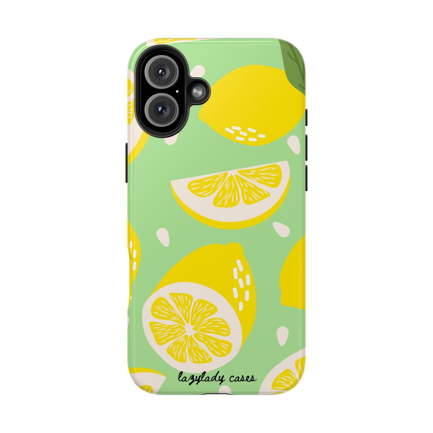 Lemon Slice Tough Phone Case - Vibrant, Durable Protection for Citrus Lovers