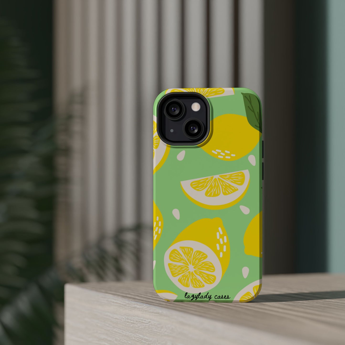 Lemonade Vibe Magnetic Phone Case - Bright Citrus Design for Summer Fun