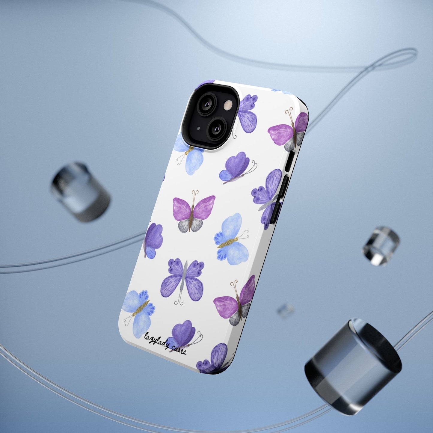 Butterfly Impact-Resistant Phone Case - Stylish & Durable Protection