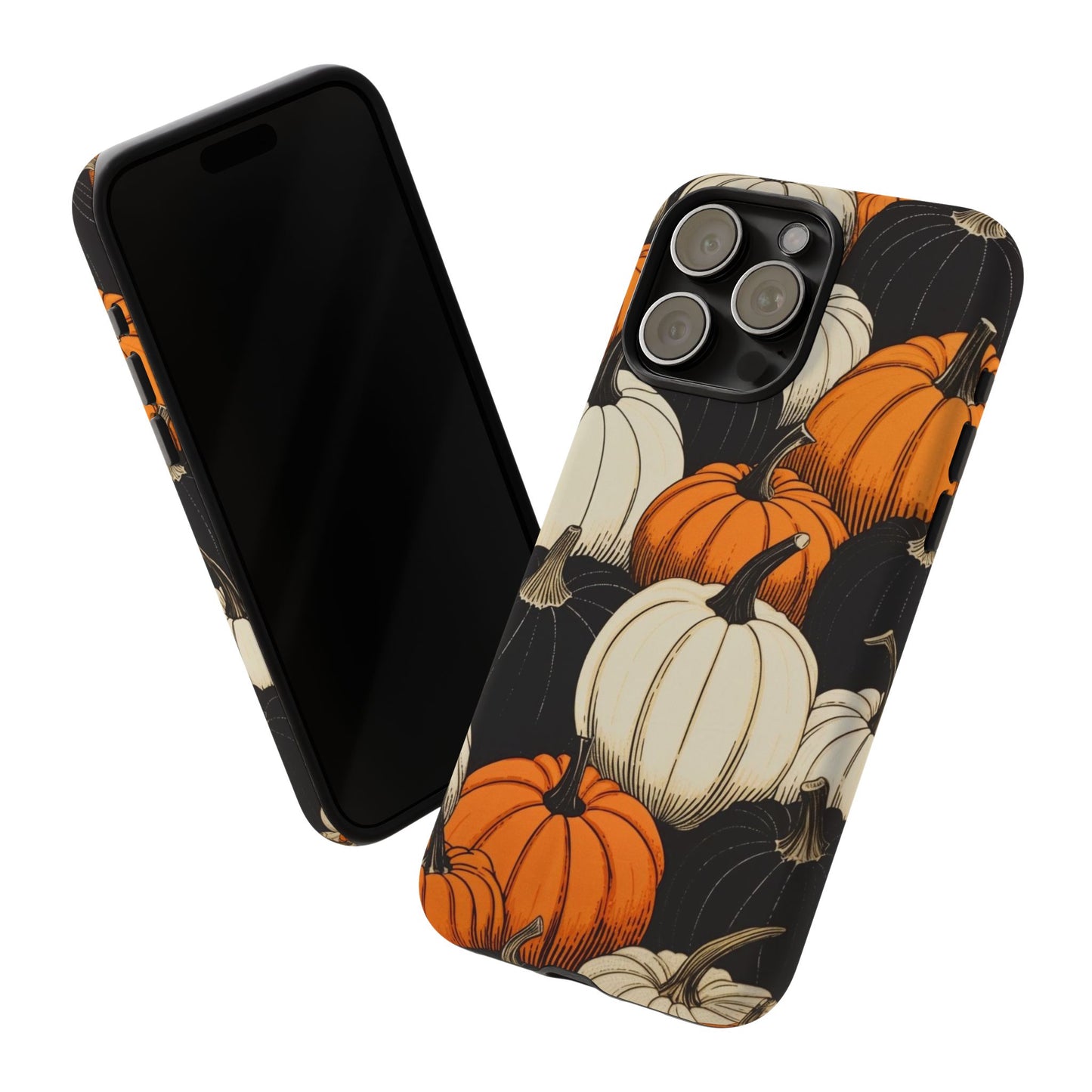 Pumpkin Phone Case, Fall Decor, Halloween Gift, Autumn Aesthetic, Pumpkin Lovers, Cute Phone Cover