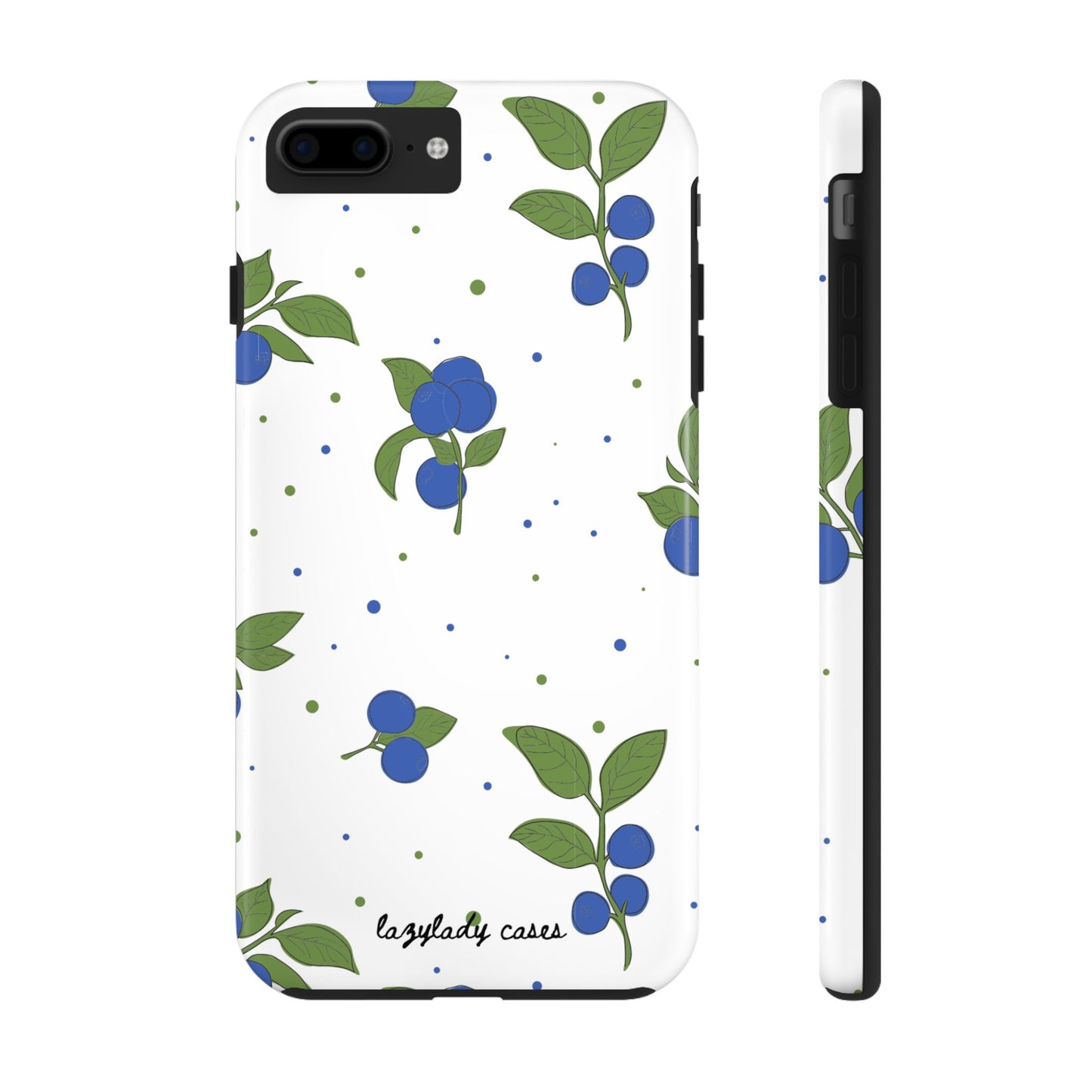 Blueberry Tough Phone Case - Durable Berry Design for Everyday Protection