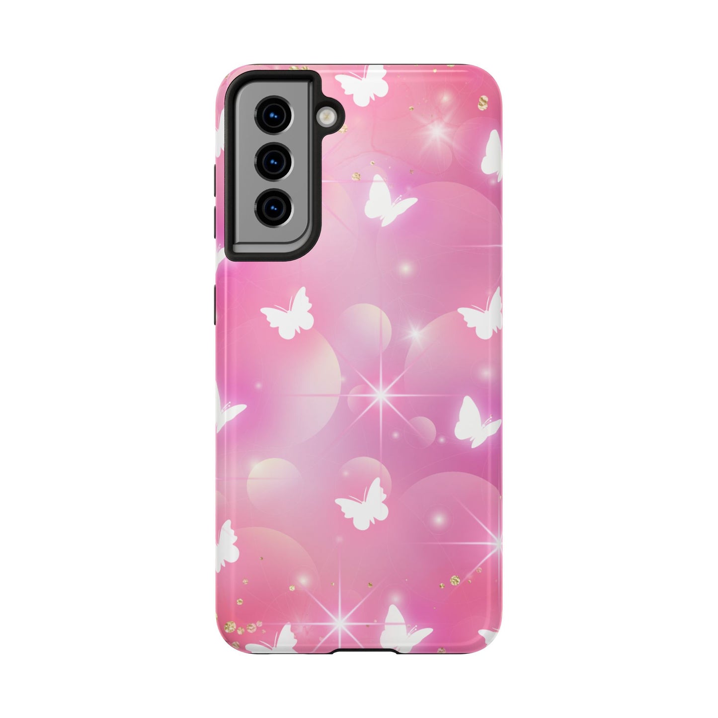 Butterfly Bloom Tough Phone Cases, Stylish Protection, Gifts for Her, Trendy Accessories, Spring Vibe, Phone Cover