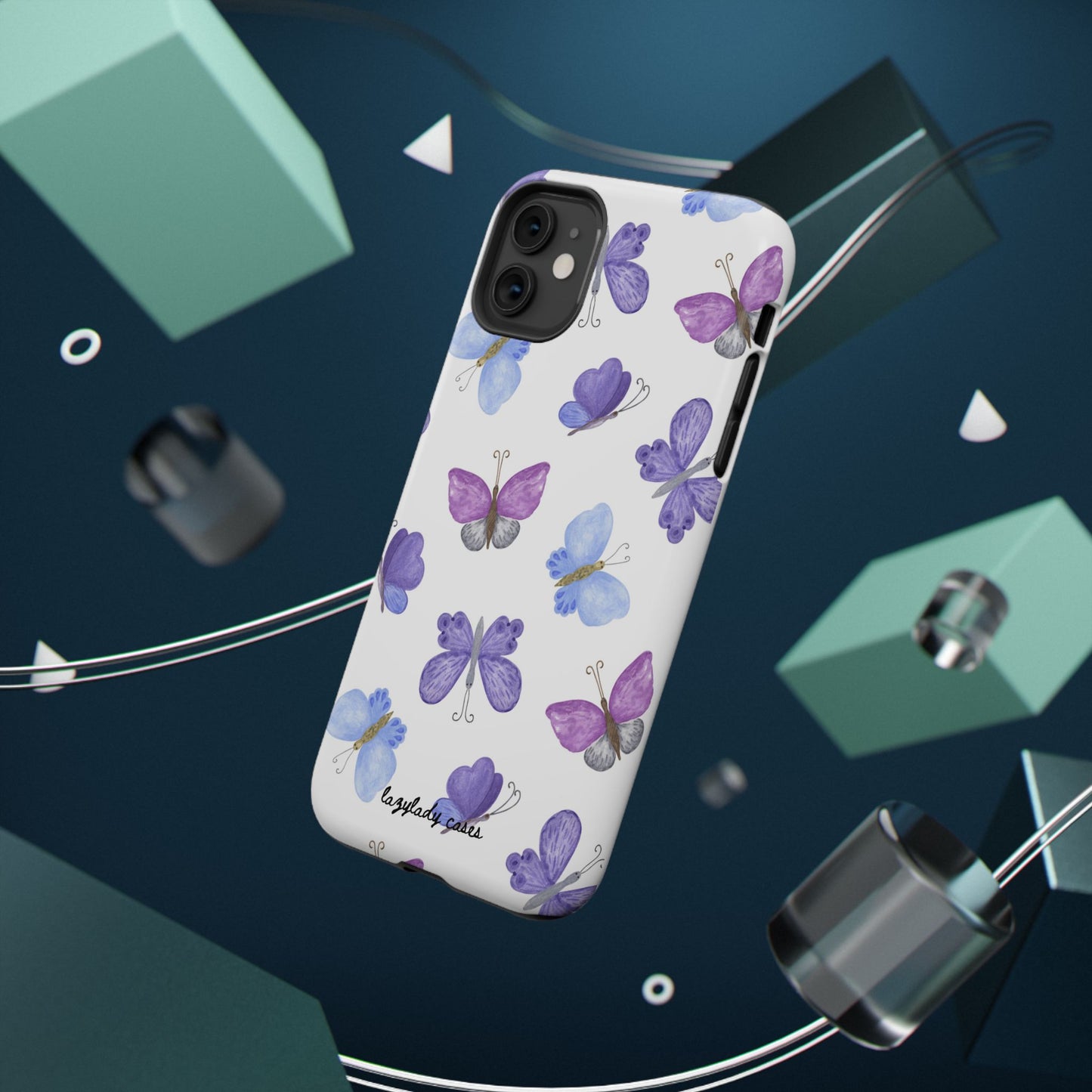 Butterfly Impact-Resistant Phone Case - Stylish & Durable Protection