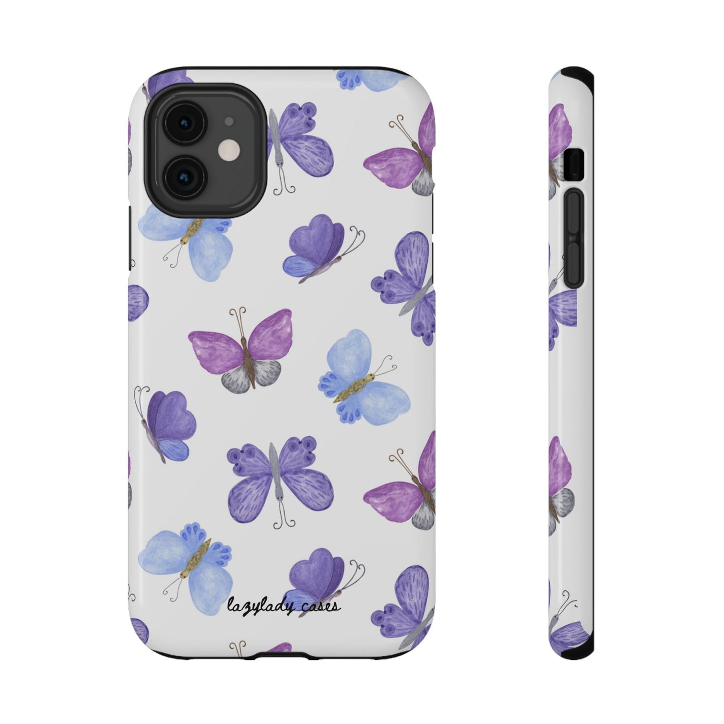 Butterfly Impact-Resistant Phone Case - Stylish & Durable Protection
