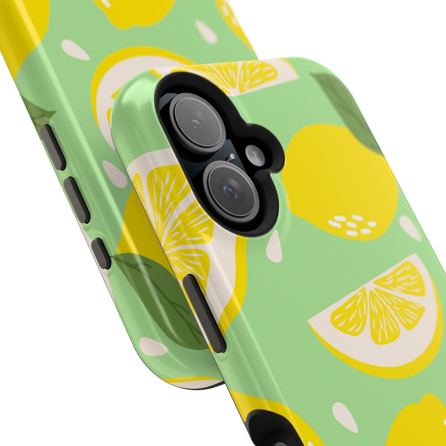 Lemonade Vibe Magnetic Phone Case - Bright Citrus Design for Summer Fun