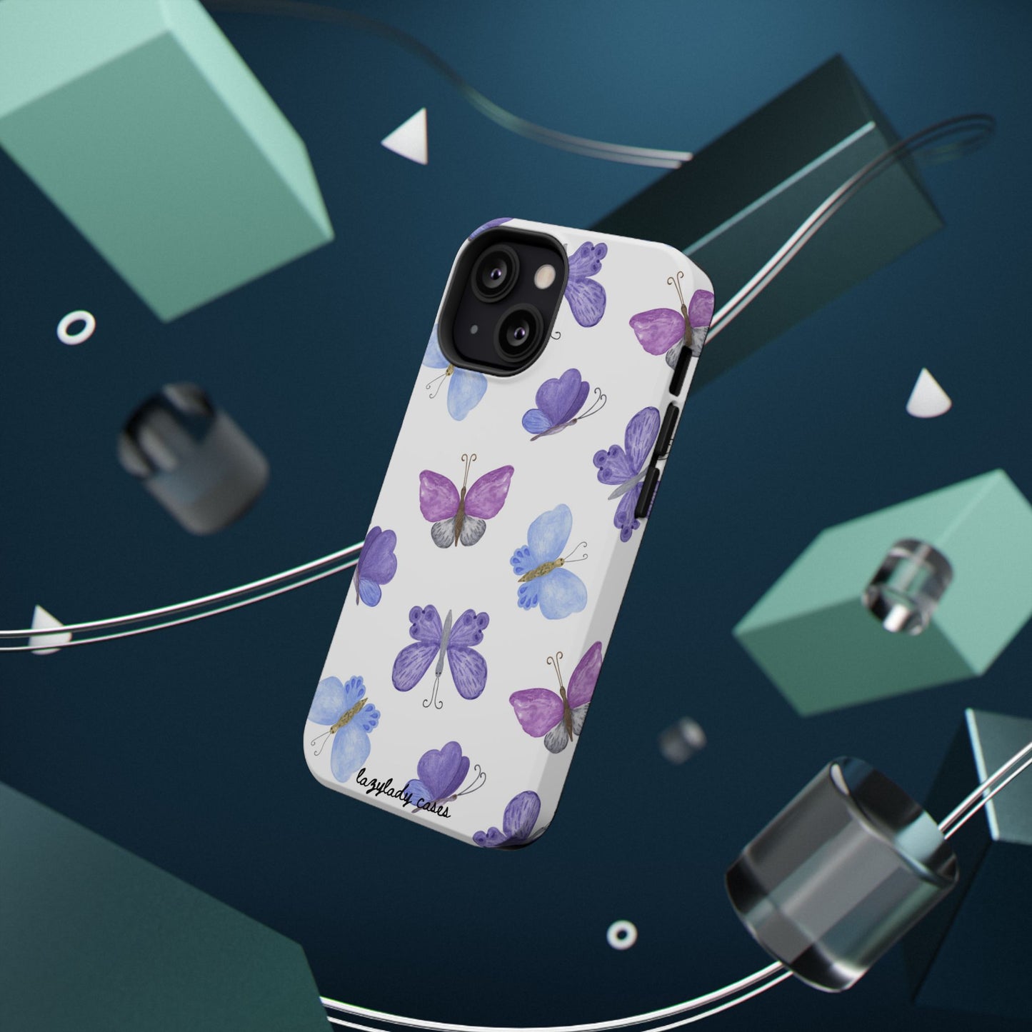 Butterfly Impact-Resistant Phone Case - Stylish & Durable Protection