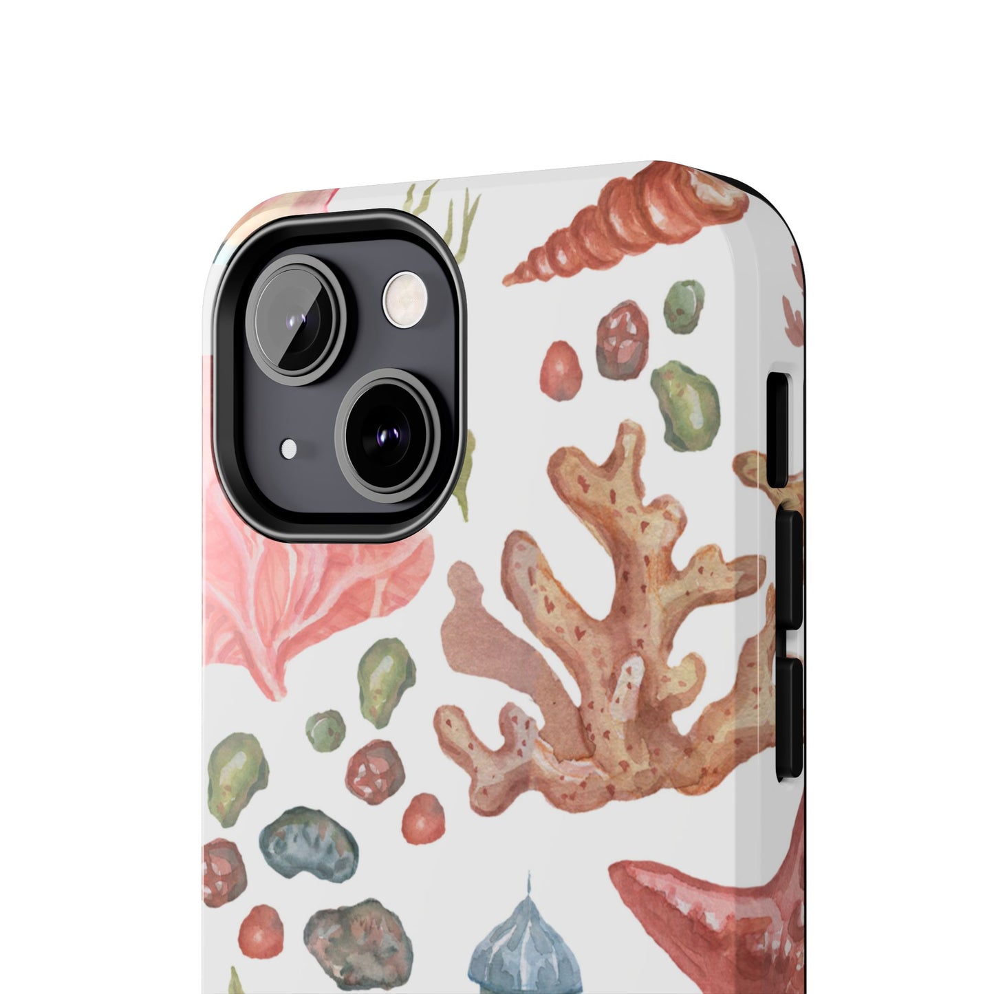 Coastal Art Tough Phone Cases - Stylish Beach Vibes with Lighthouse Design