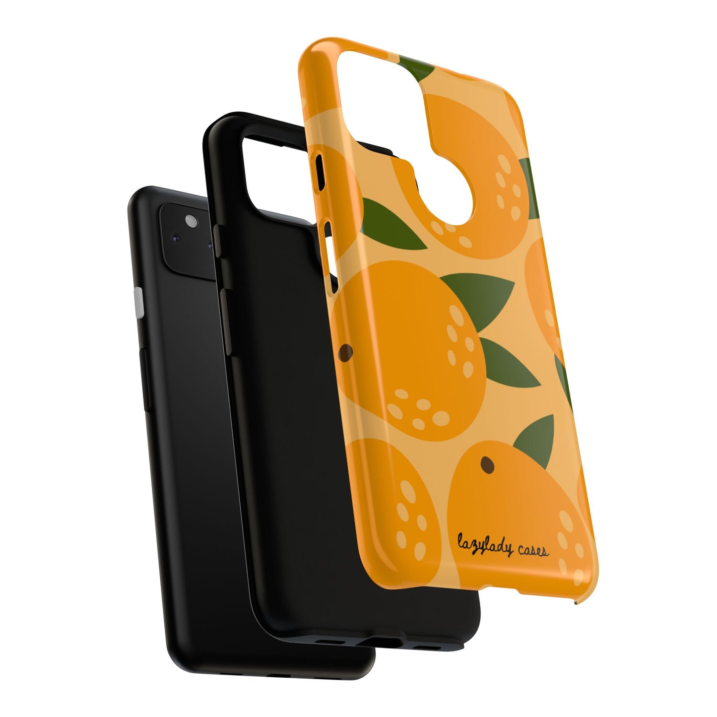 Citrus Orange Phone Case - Tough Cases for Trendy Protection