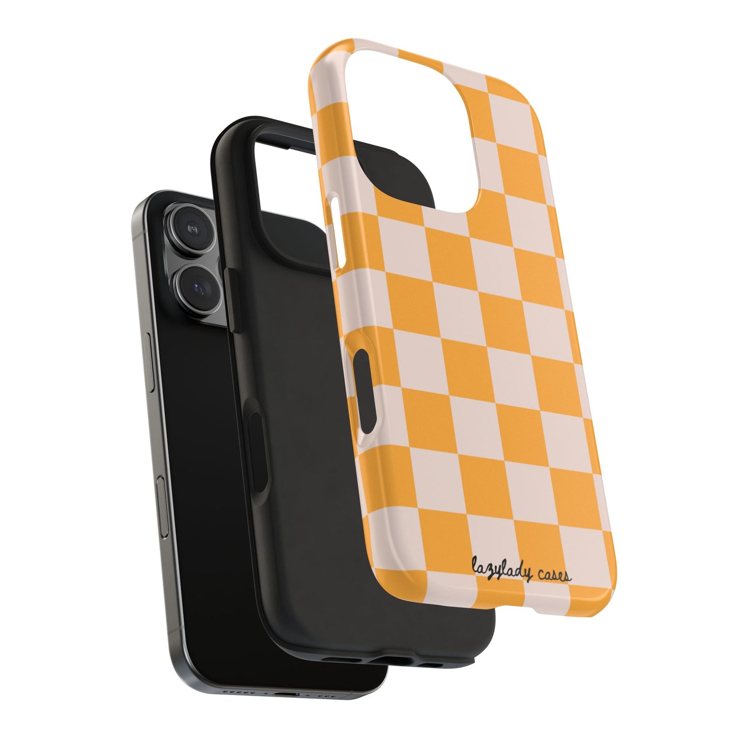 Bright Checkerboard Tough Phone Case - Stylish & Durable Protection
